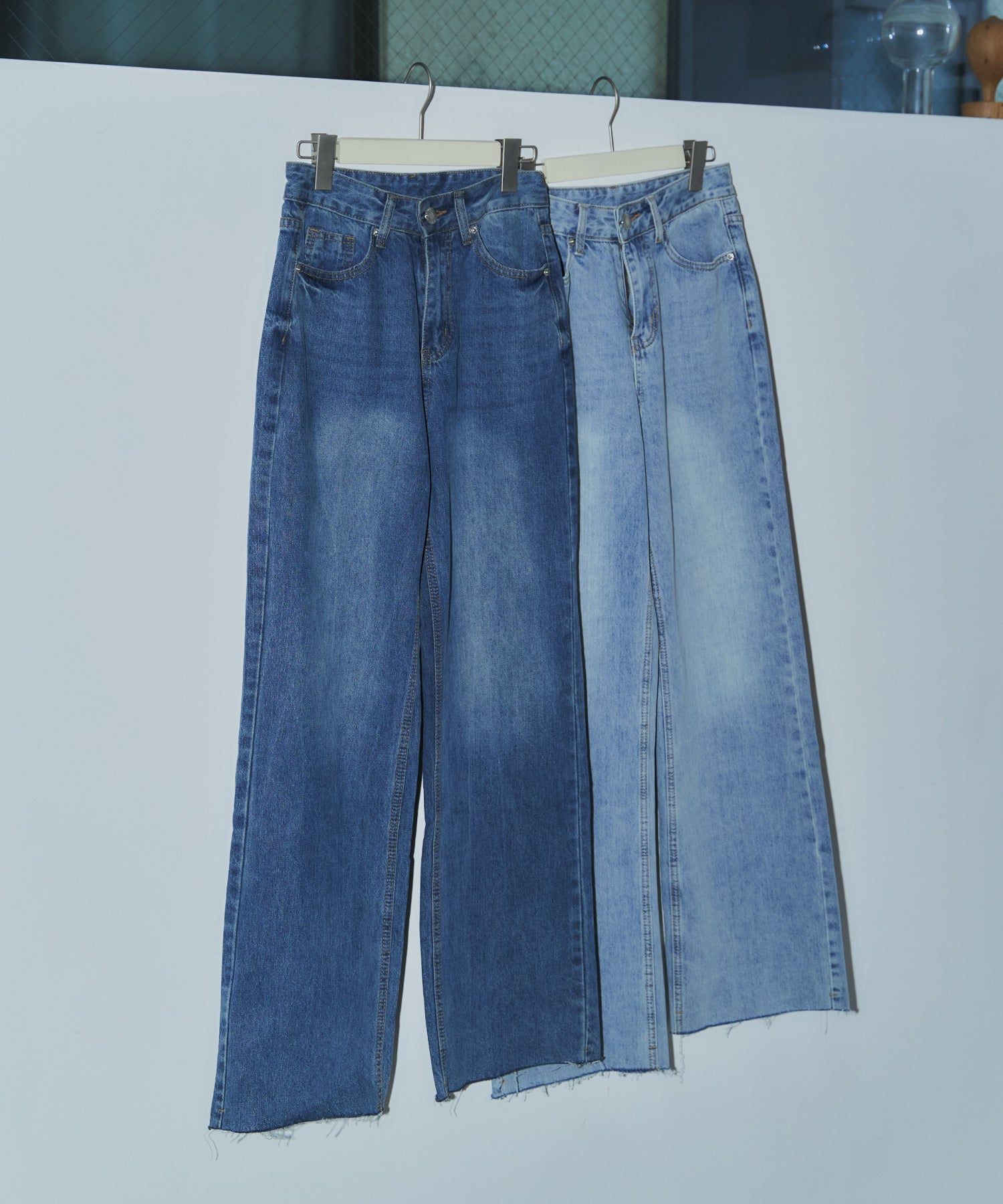 ワイドストレートデニム