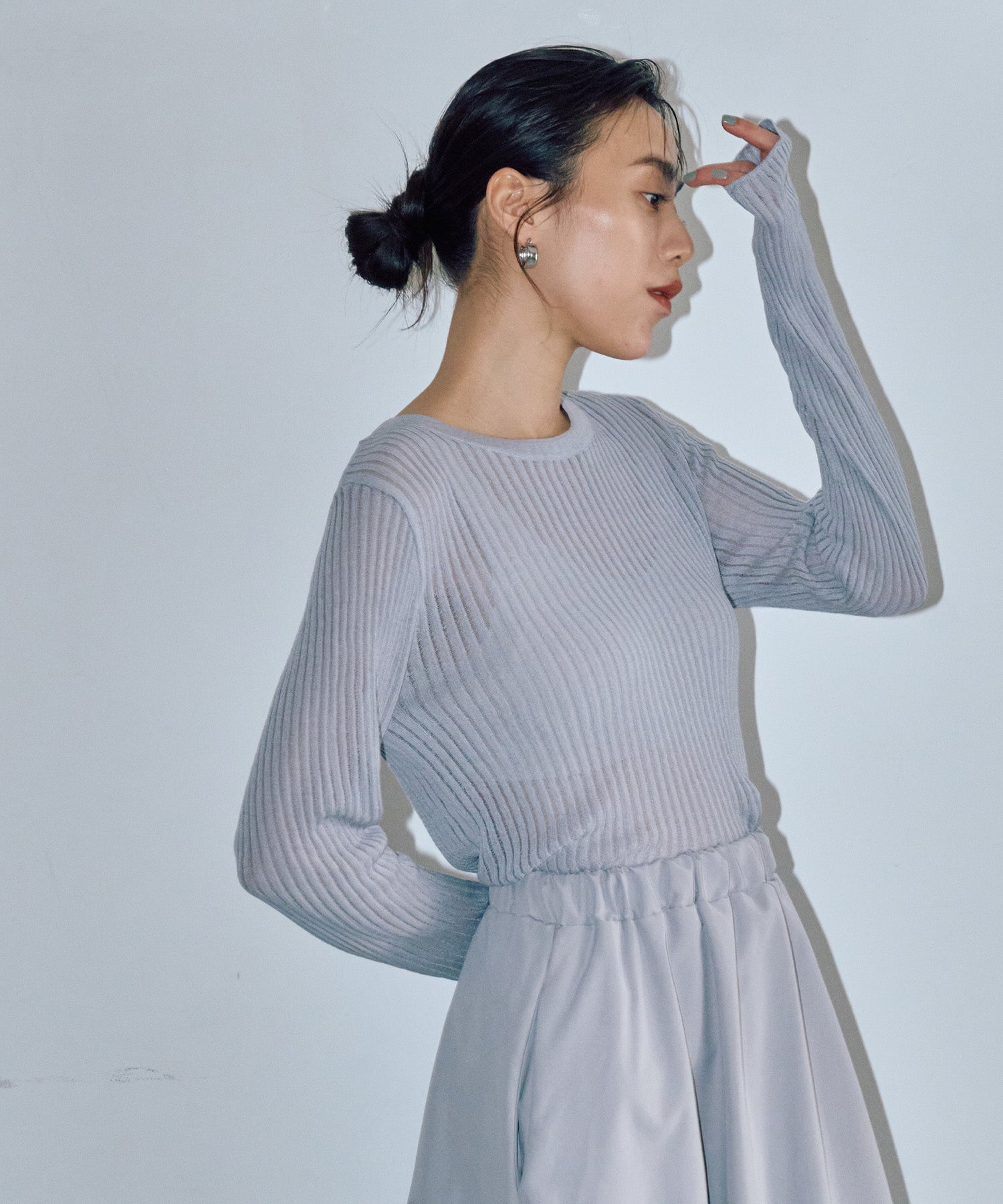 ストライプシアーロンT