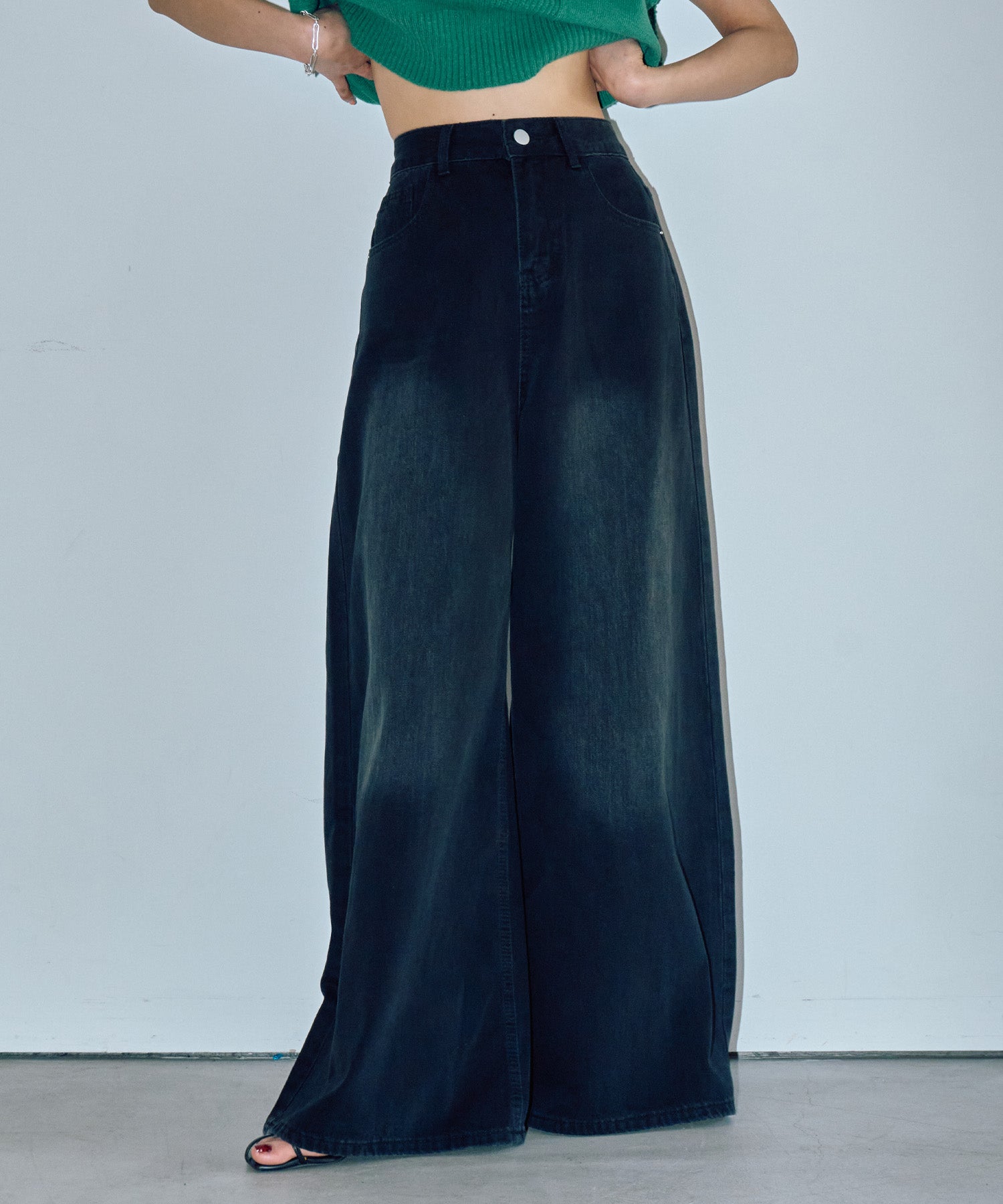 ワイドベルデニム
