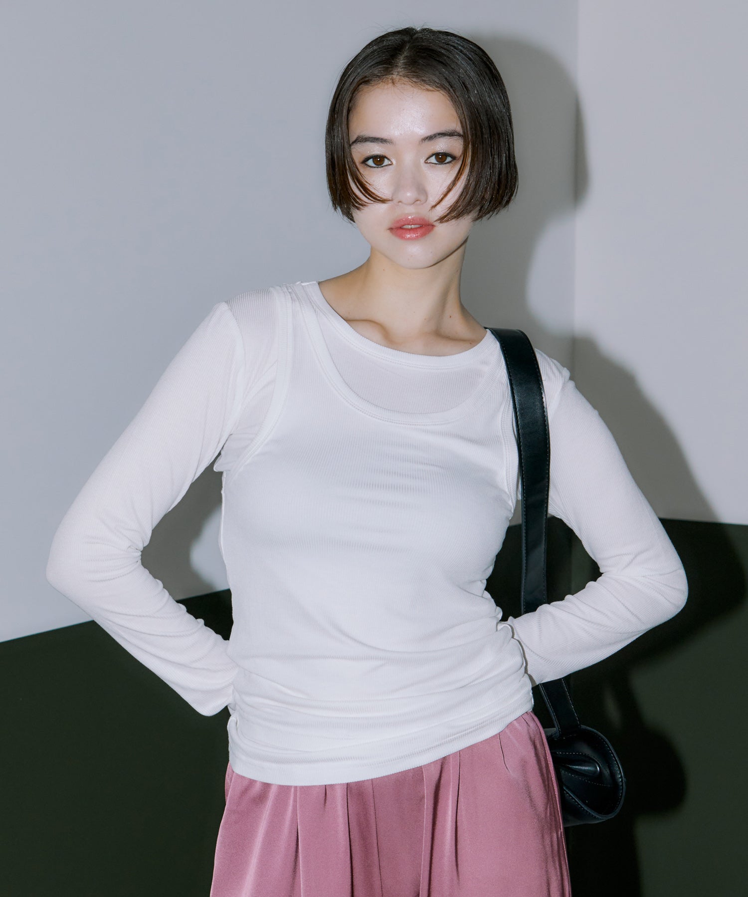 タンクレイヤードカットソー