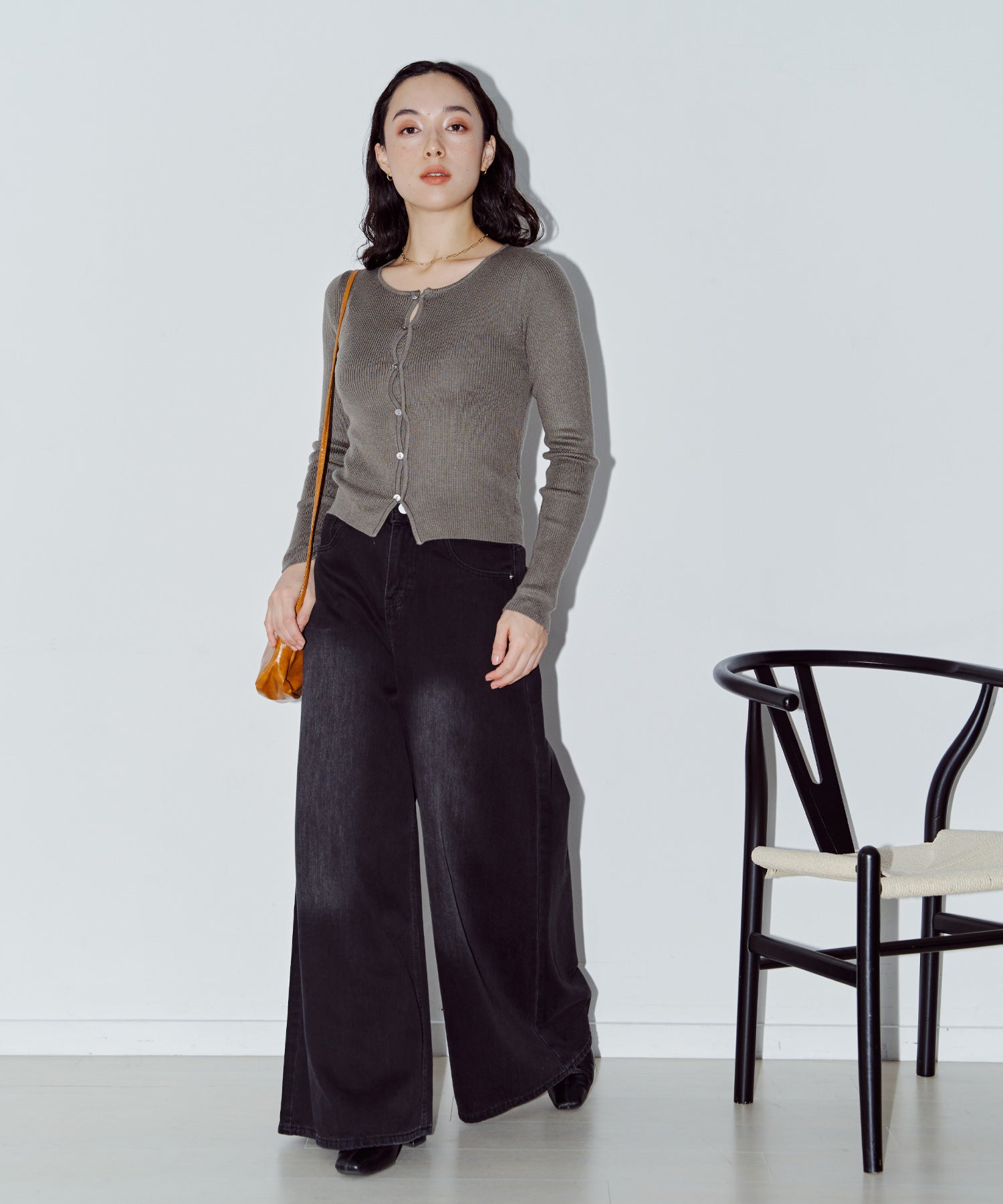 ワイドベルデニム