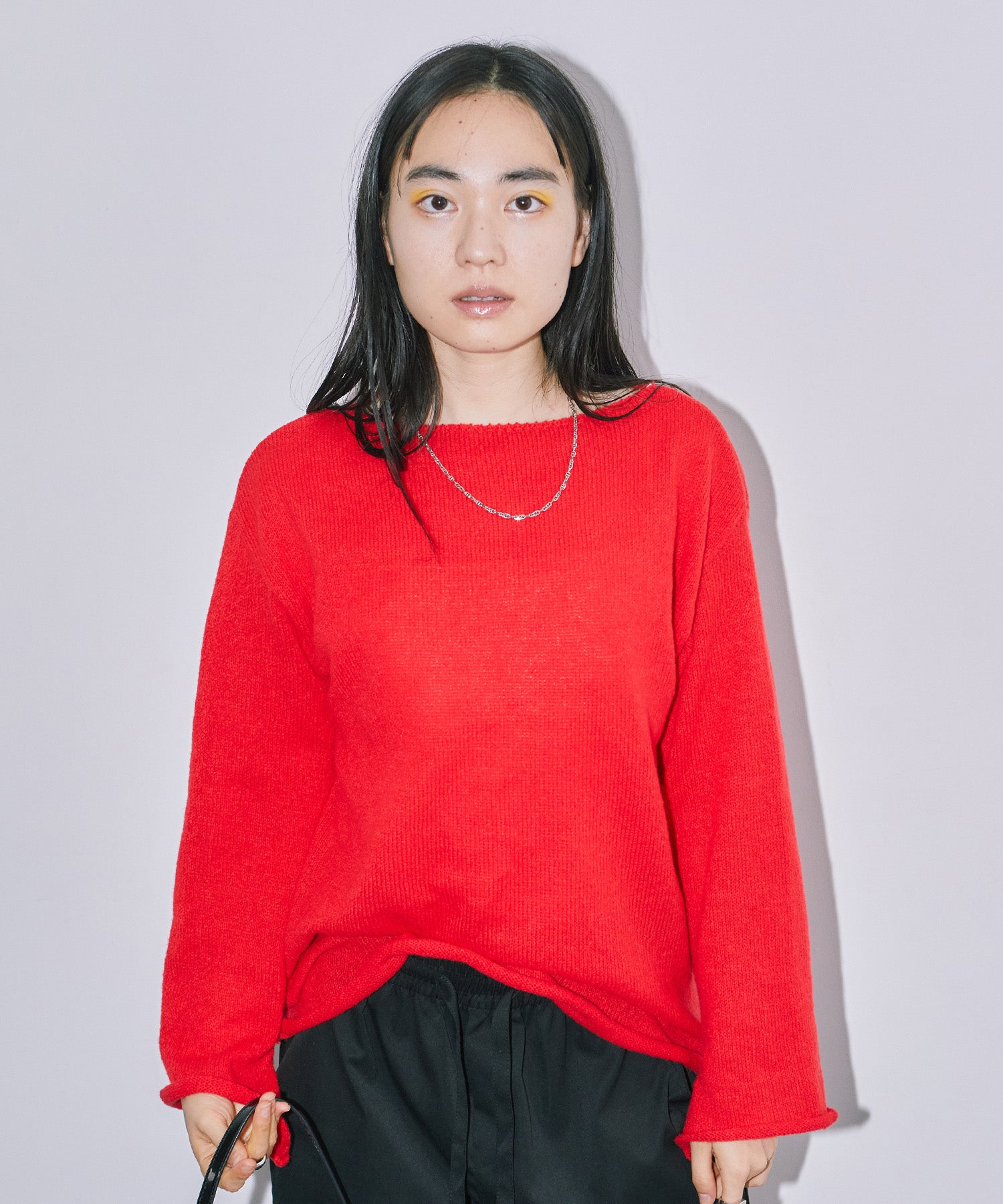 シアーLGニットトップス