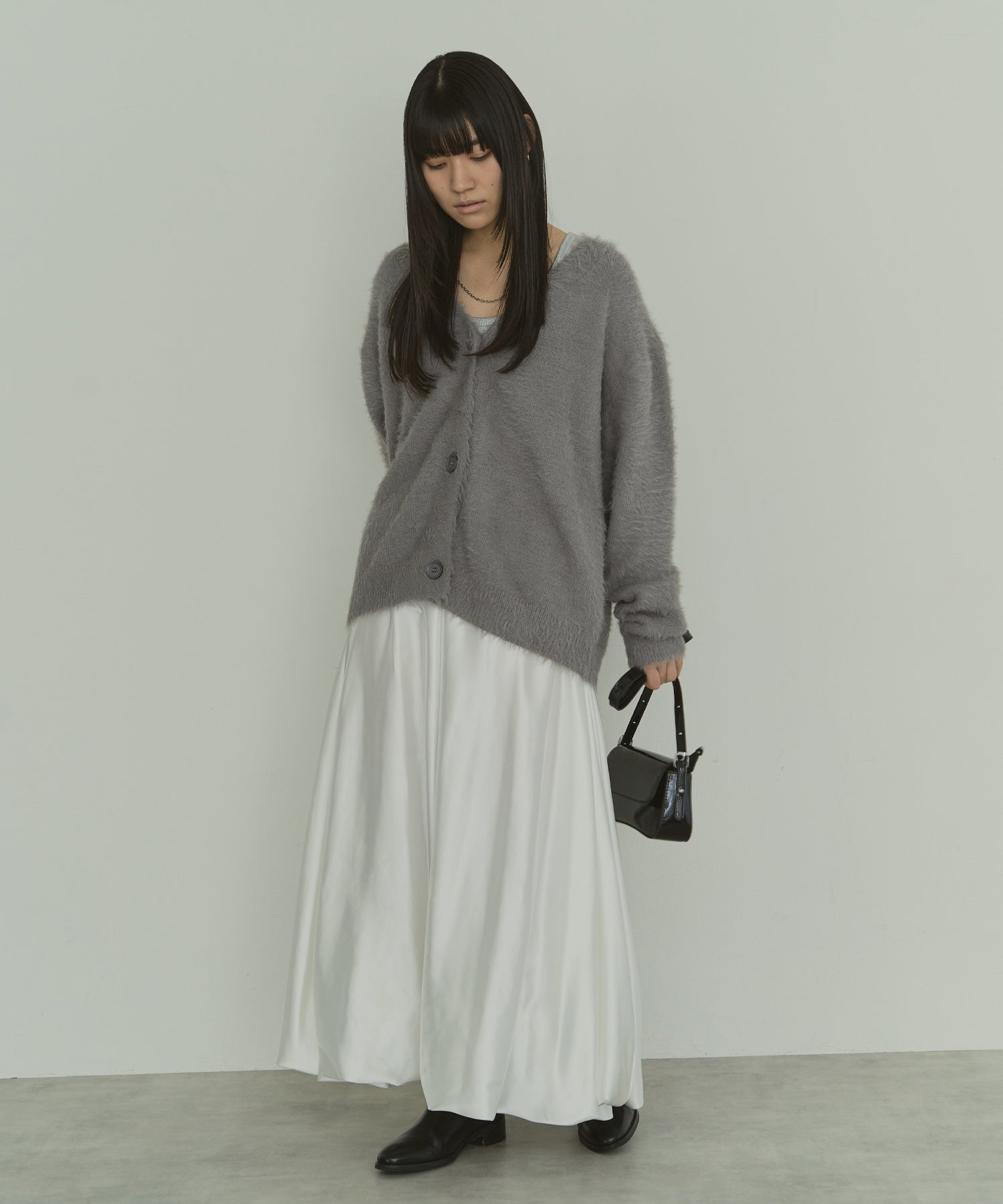 シャギーオーバーカーデ