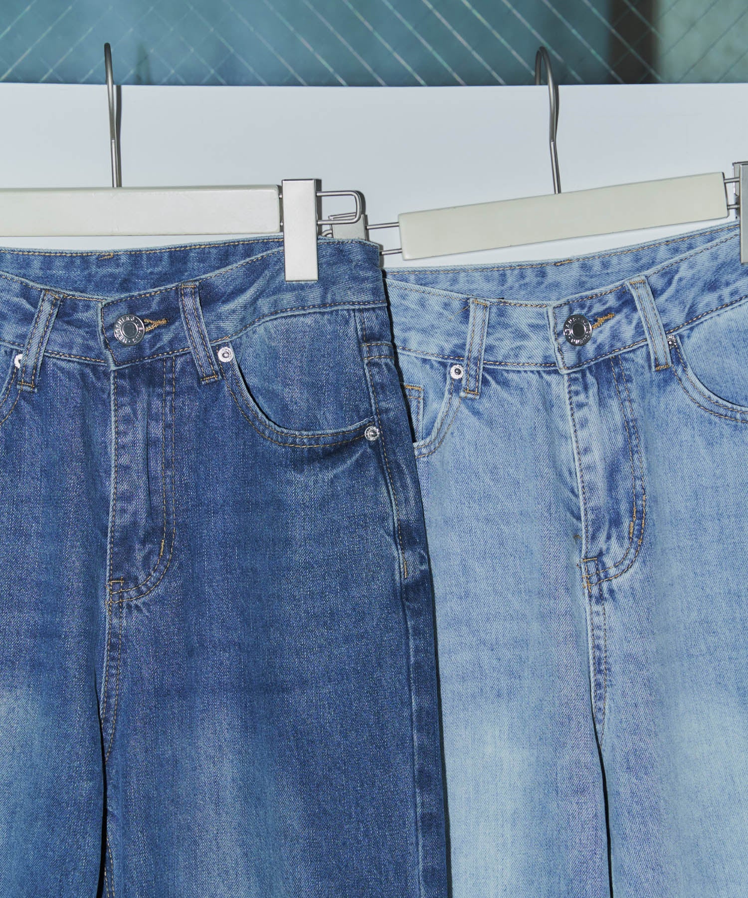 ワイドストレートデニム