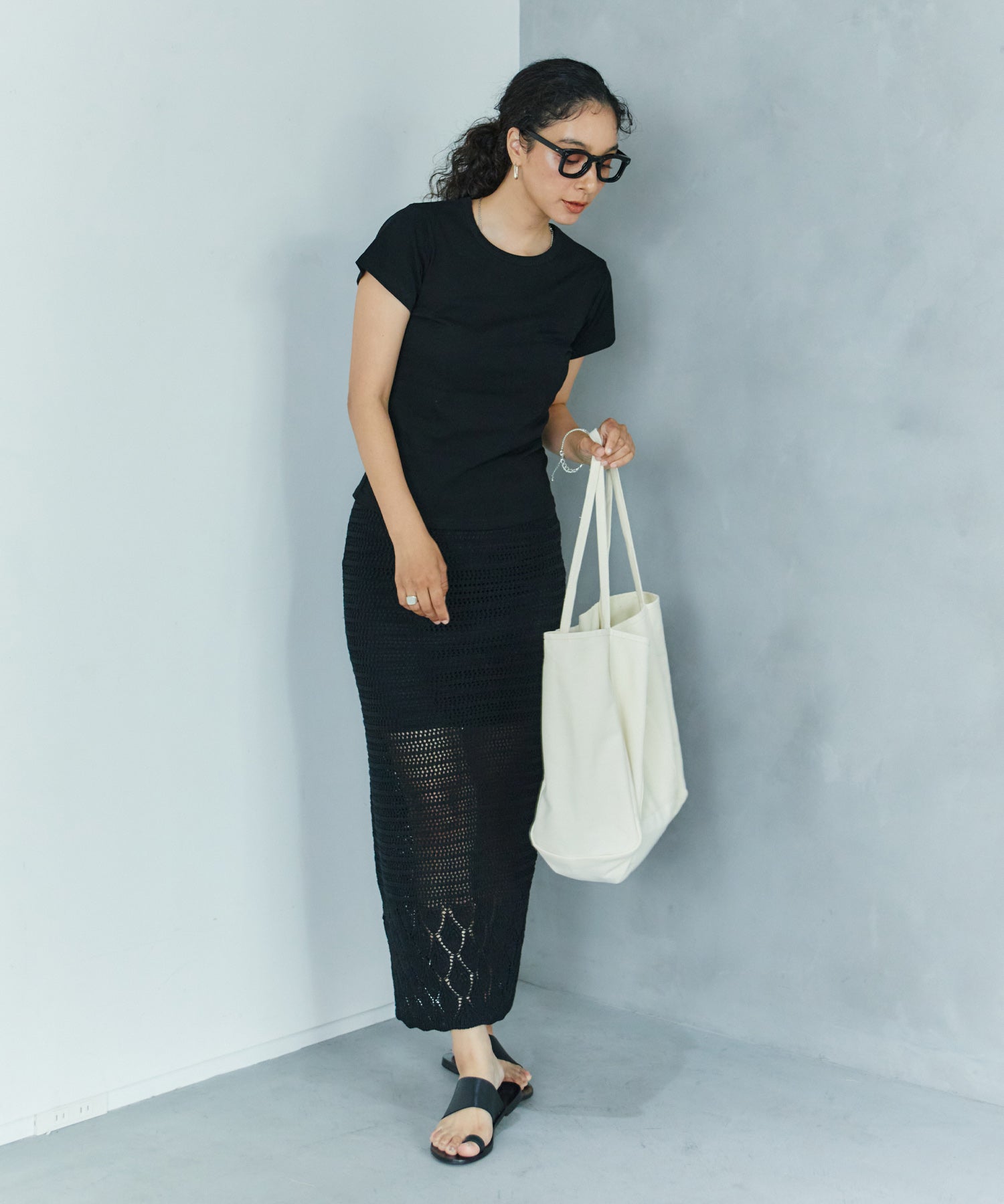 ベーシックコンパクトTシャツ