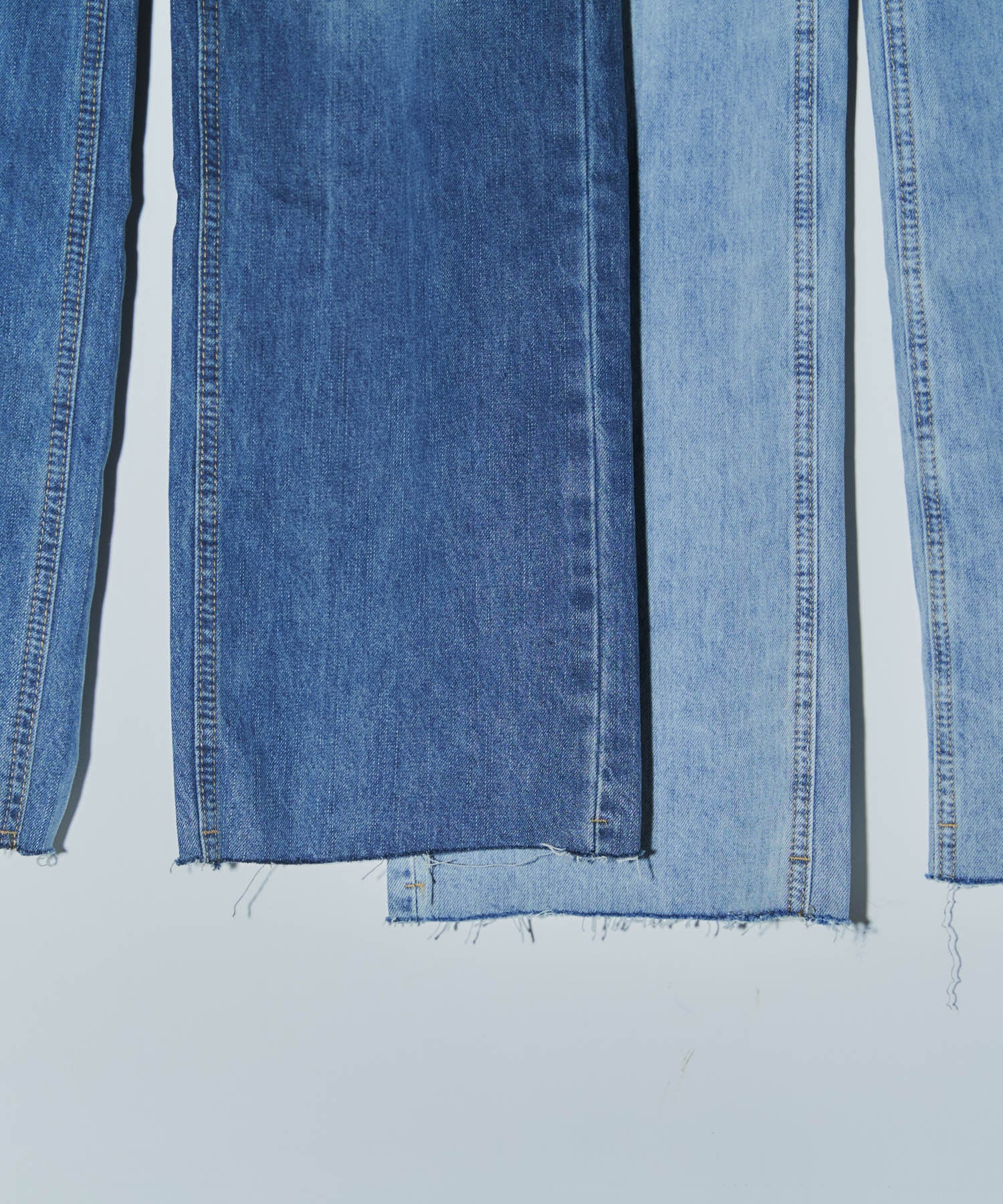 ワイドストレートデニム