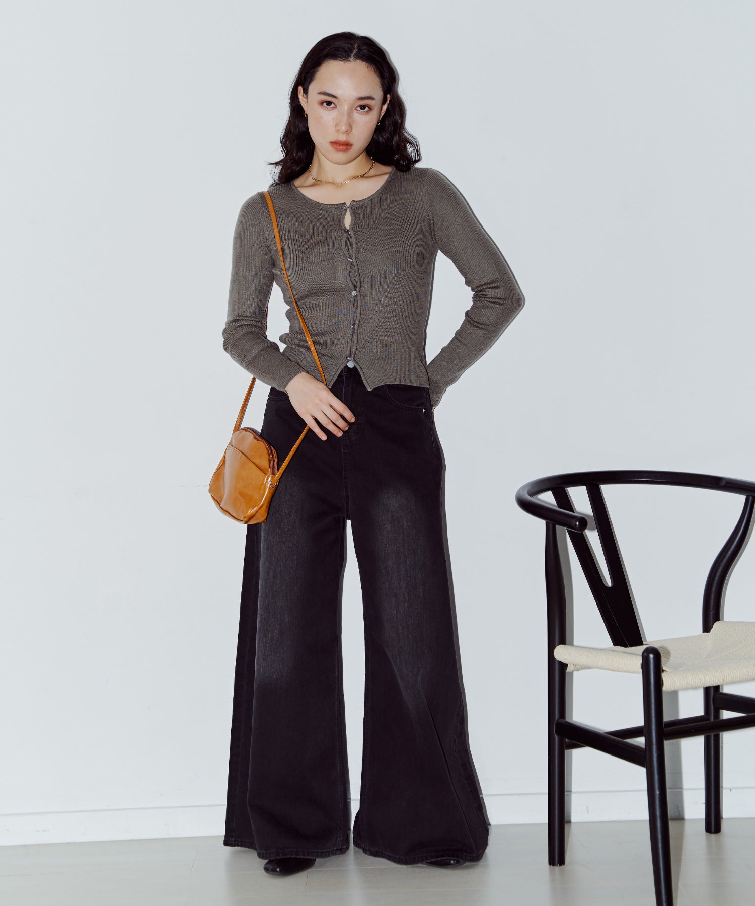 ワイドベルデニム