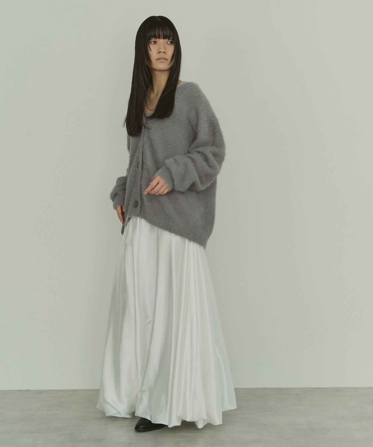 シャギーオーバーカーデ