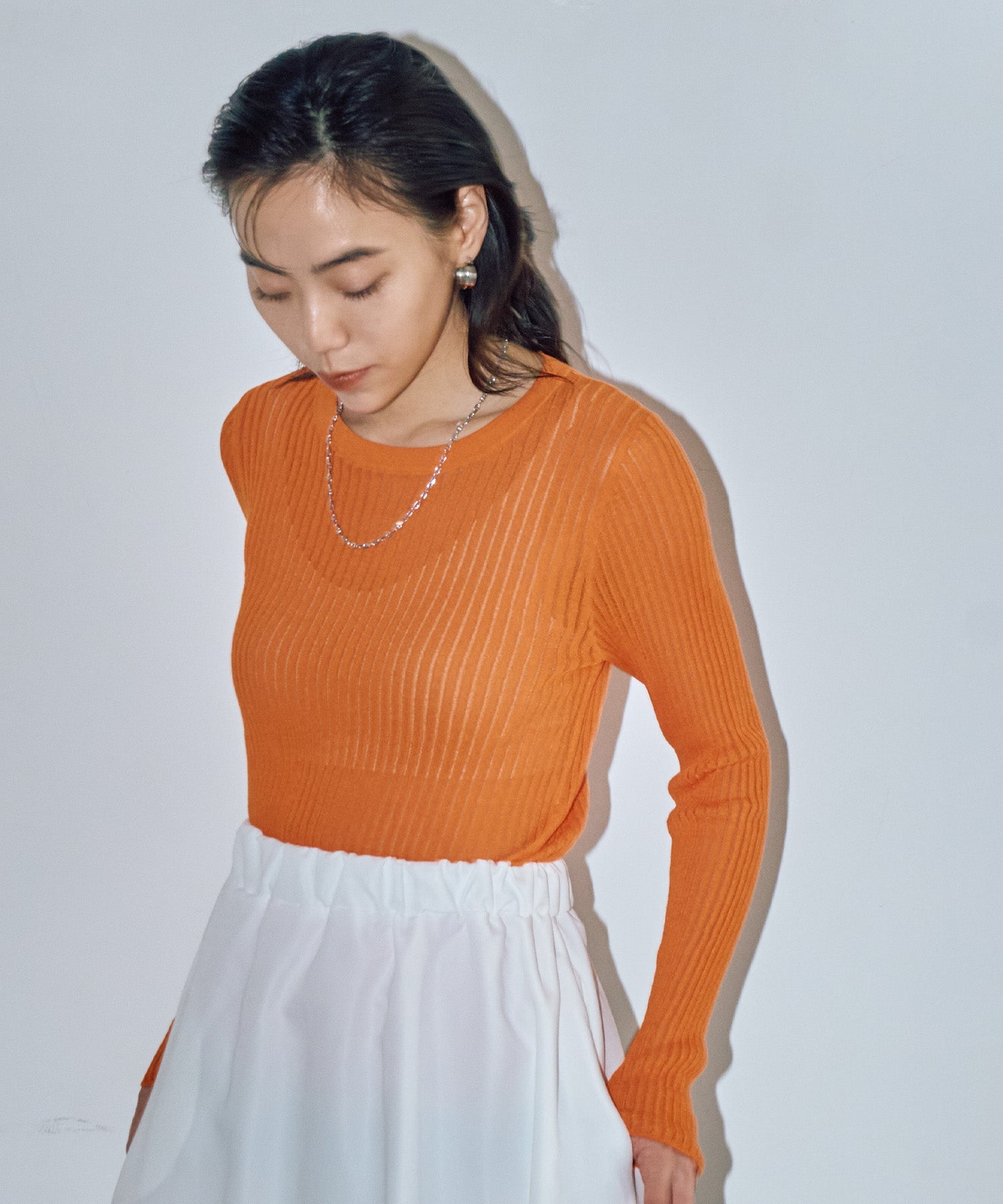 ストライプシアーロンT