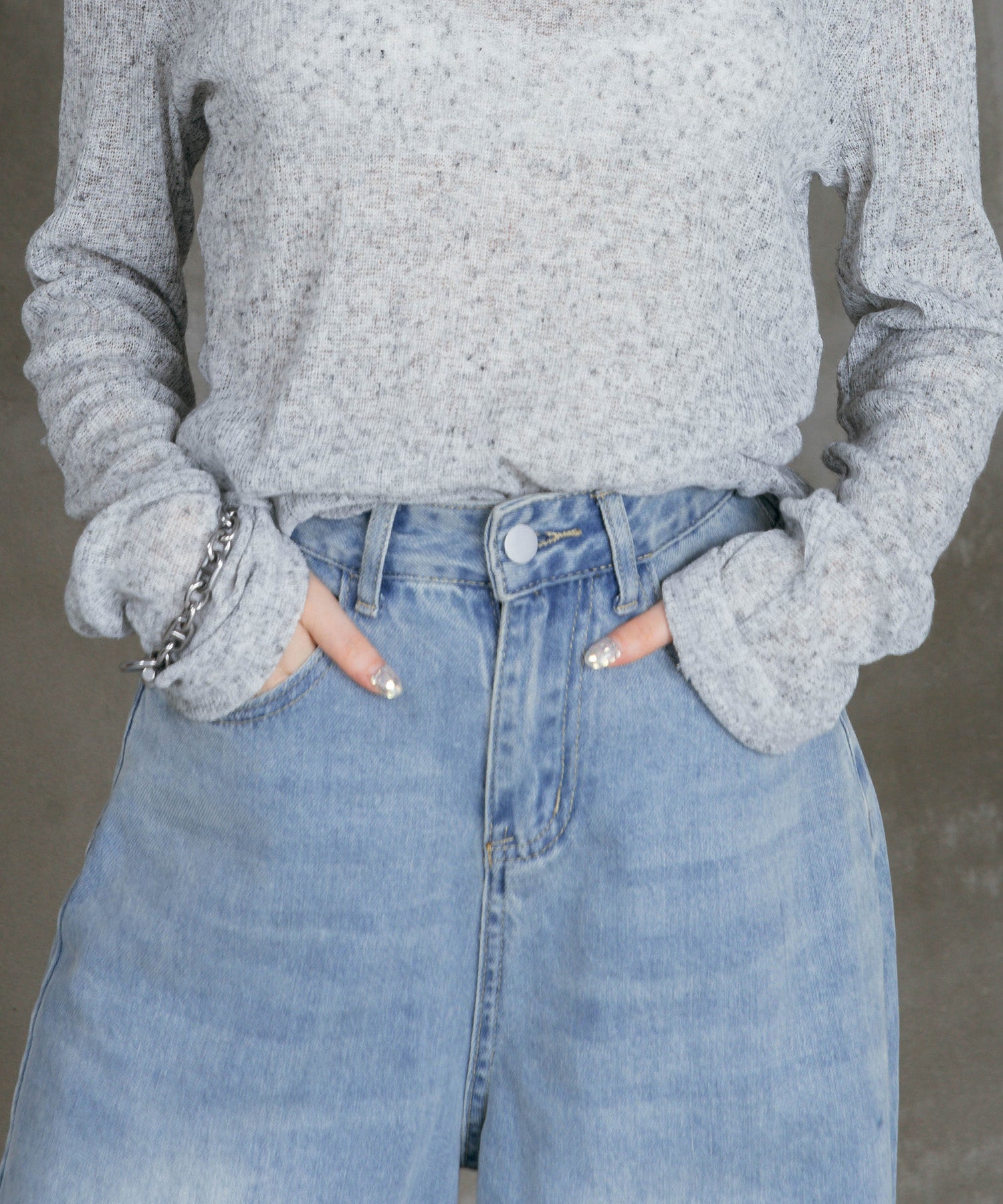 ワイドベルデニム