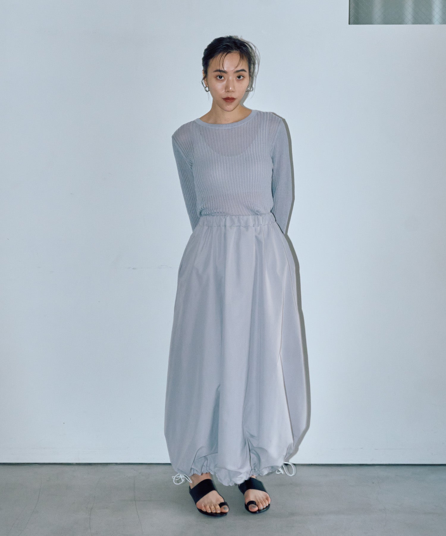 ストライプシアーロンT