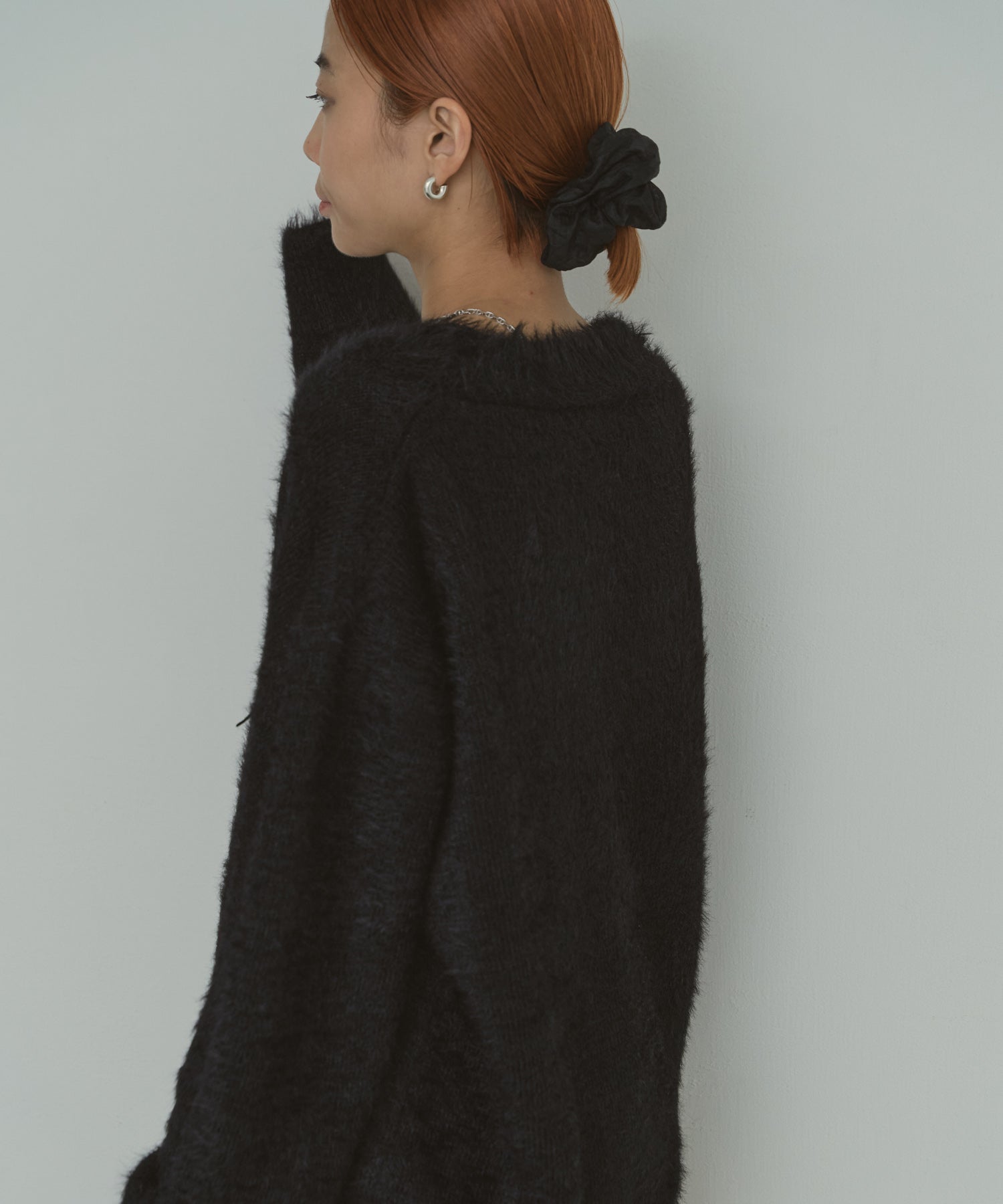 シャギーオーバーカーデ