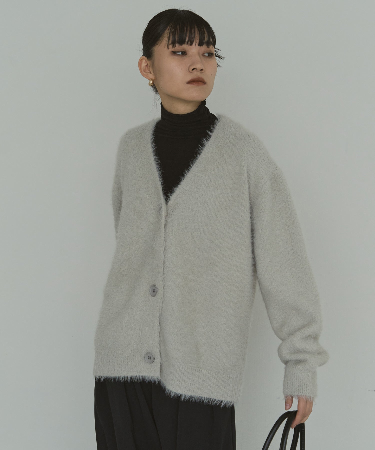 シャギーオーバーカーデ