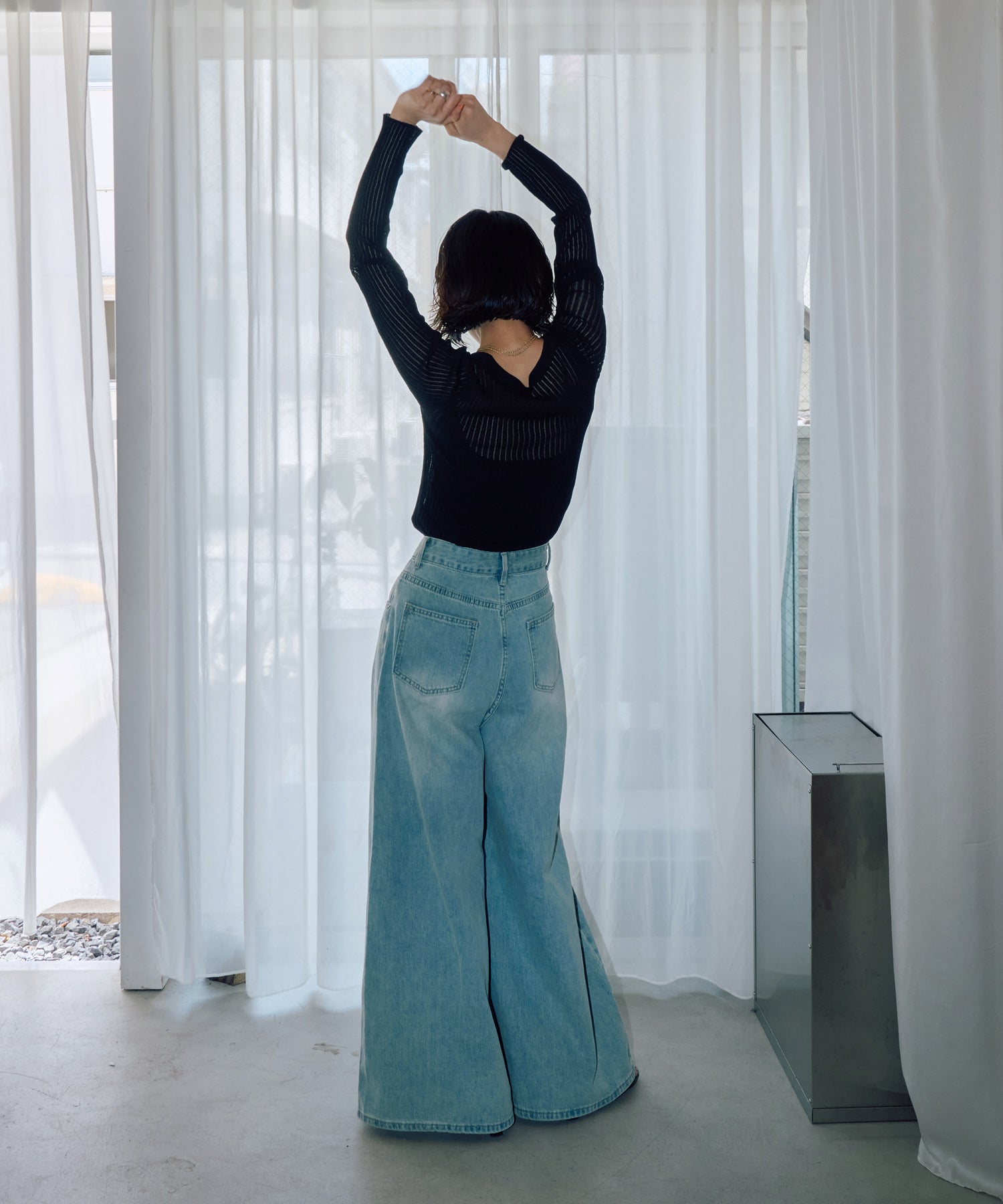 ワイドベルデニム