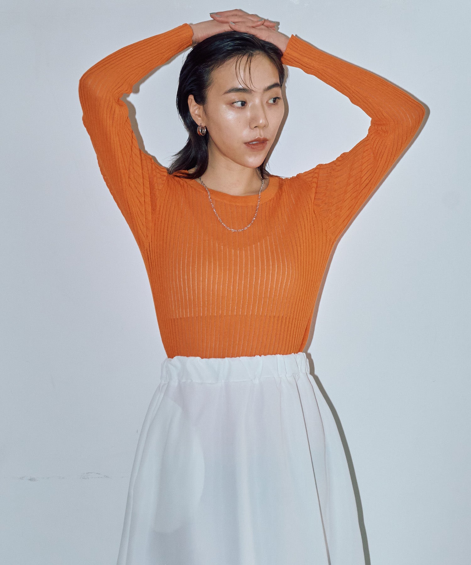 ストライプシアーロンT