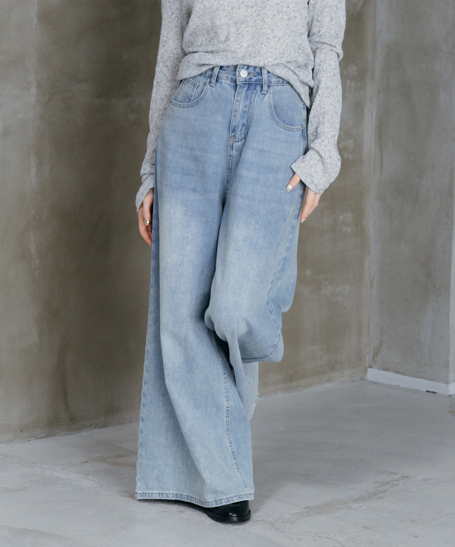 ワイドベルデニム