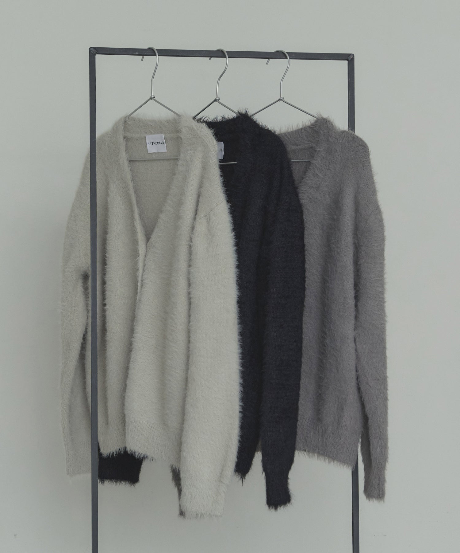 シャギーオーバーカーデ