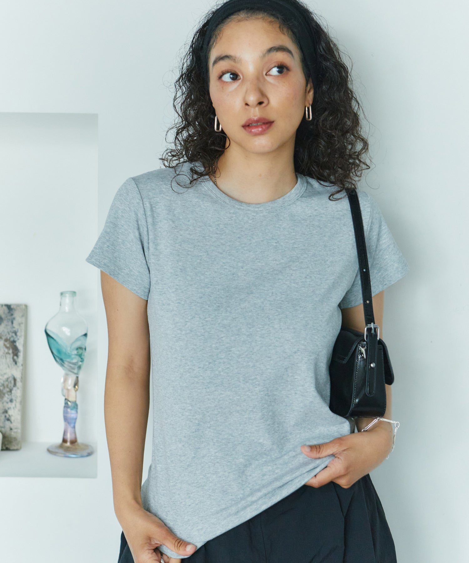 ベーシックコンパクトTシャツ