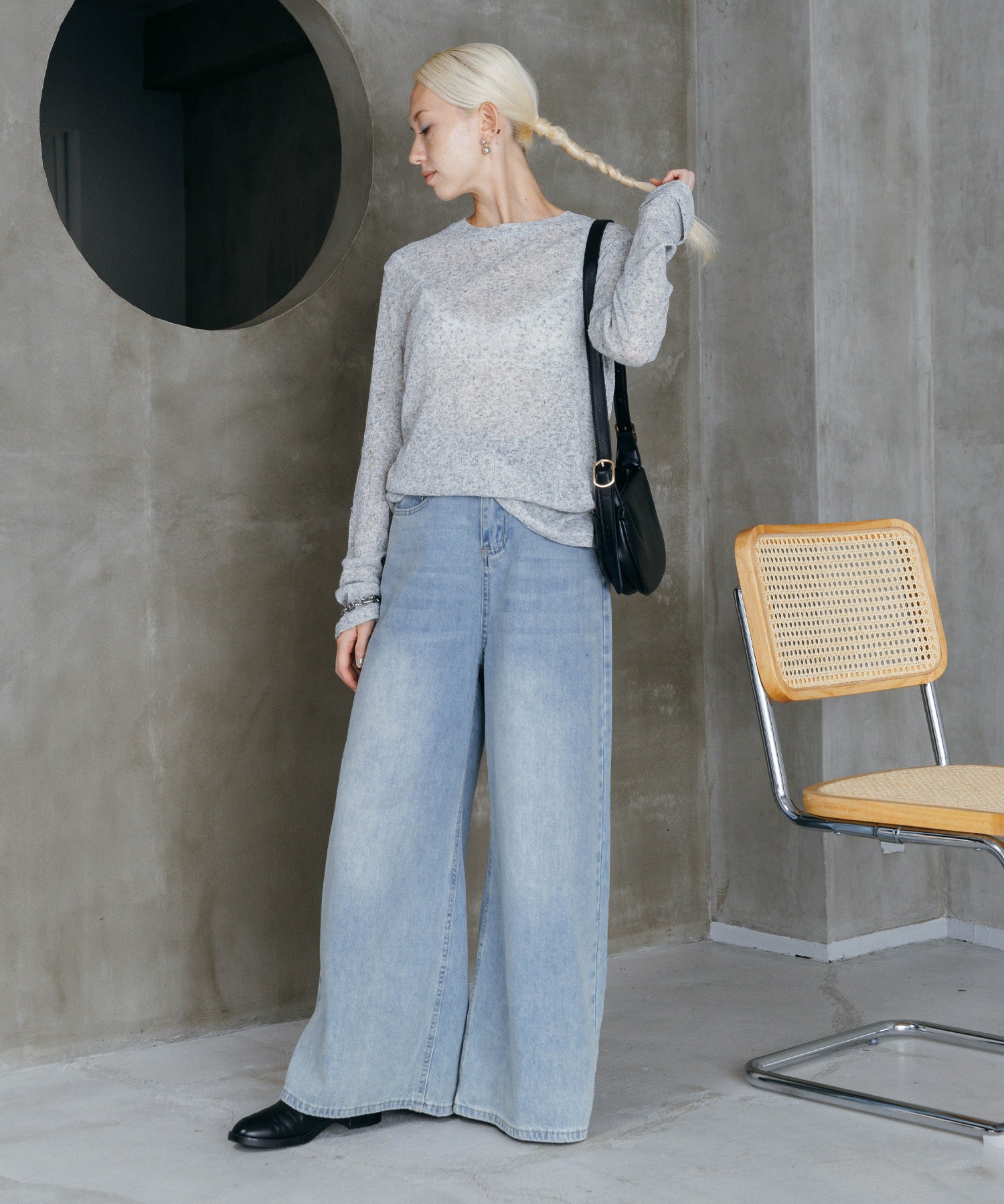 ワイドベルデニム