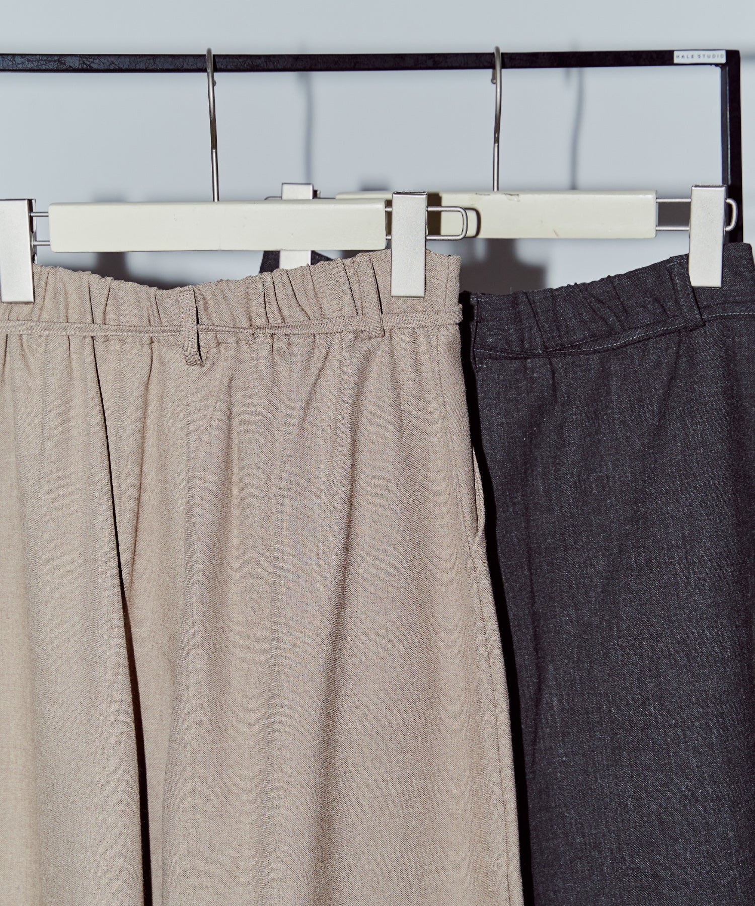 ウォームカラーワイドパンツ