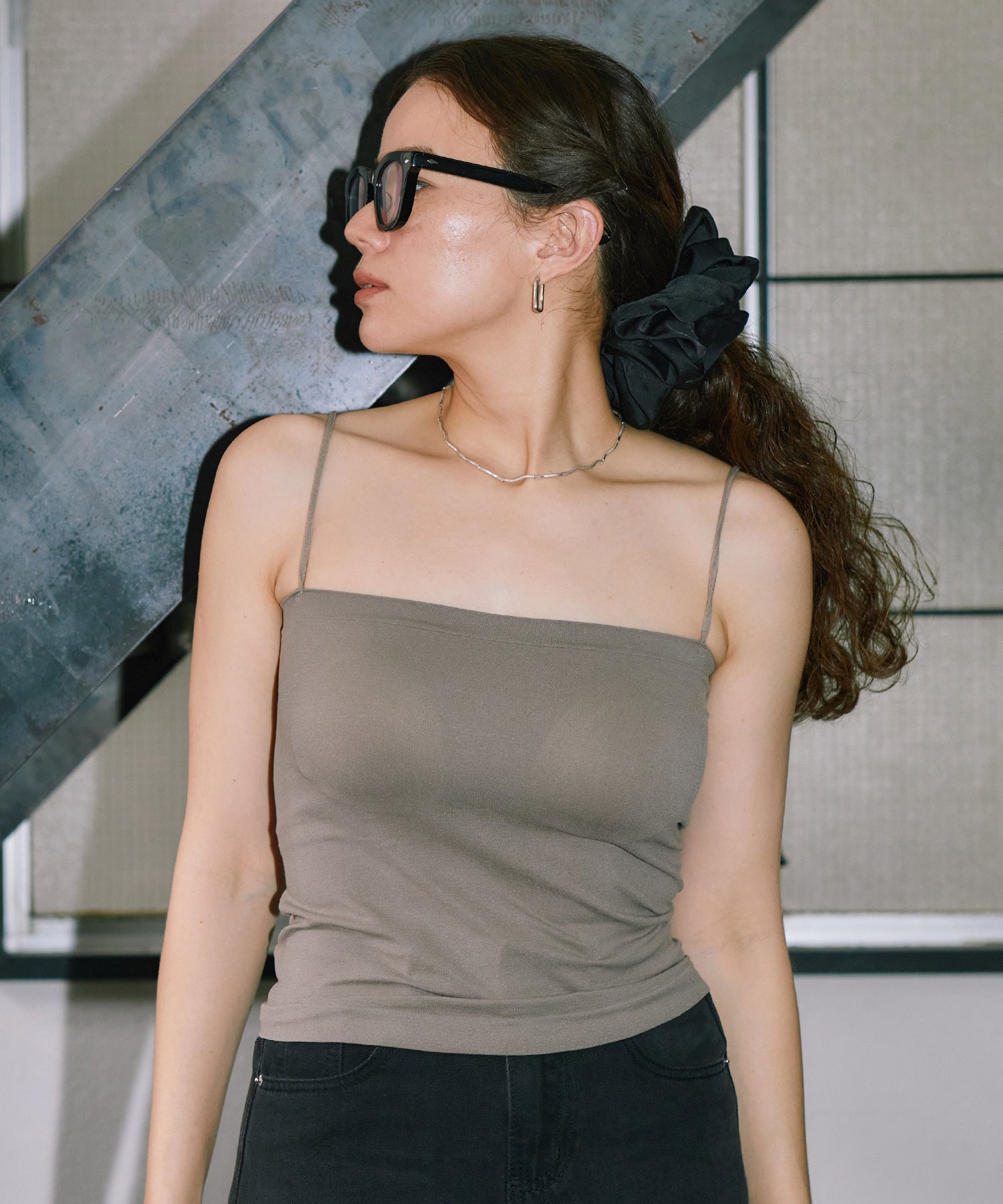 スムースフィットパットキャミ