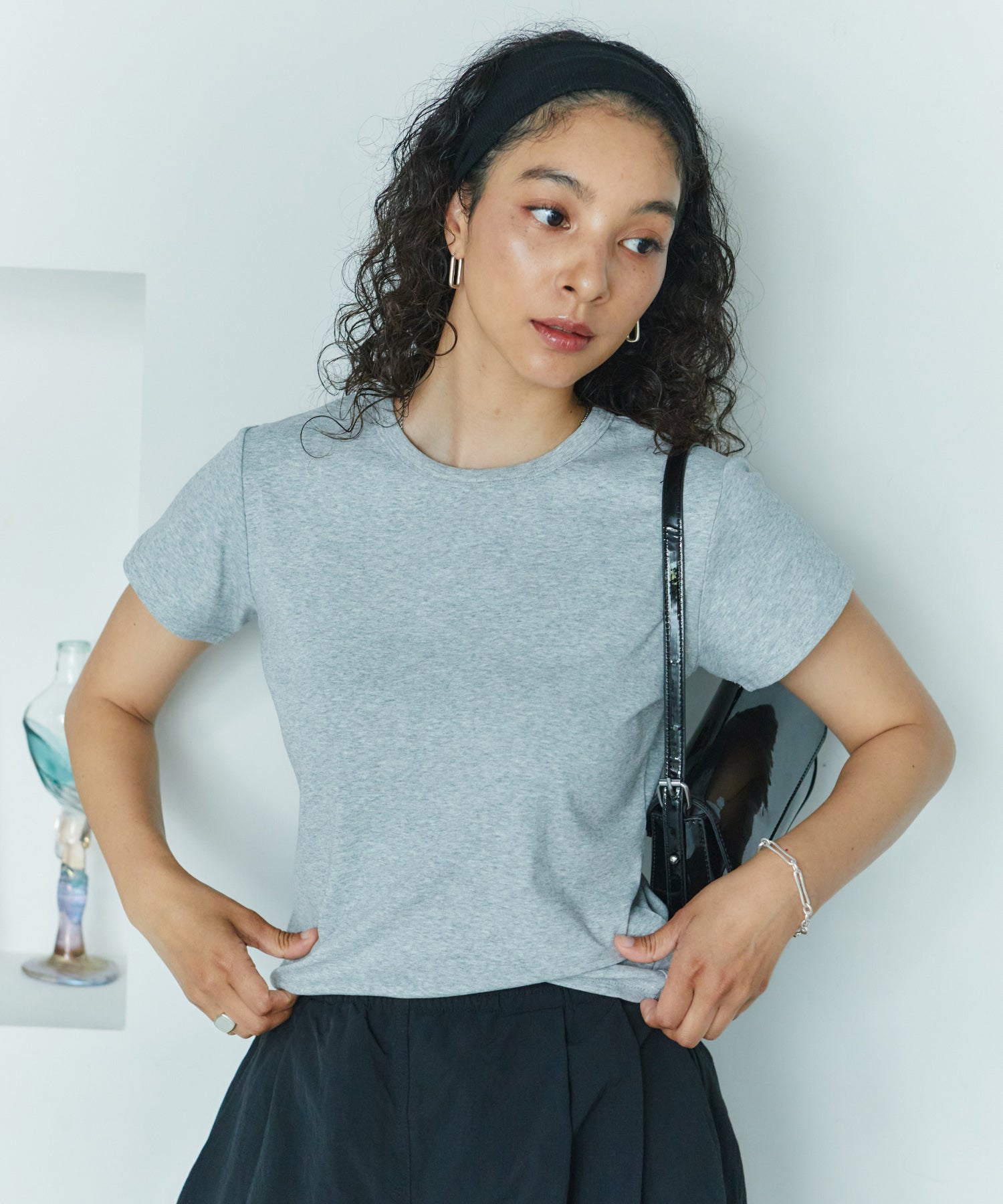 ベーシックコンパクトTシャツ