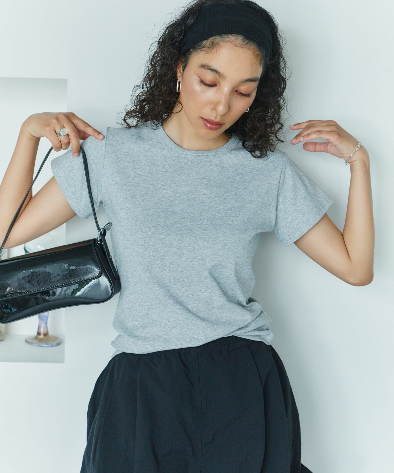 ベーシックコンパクトTシャツ