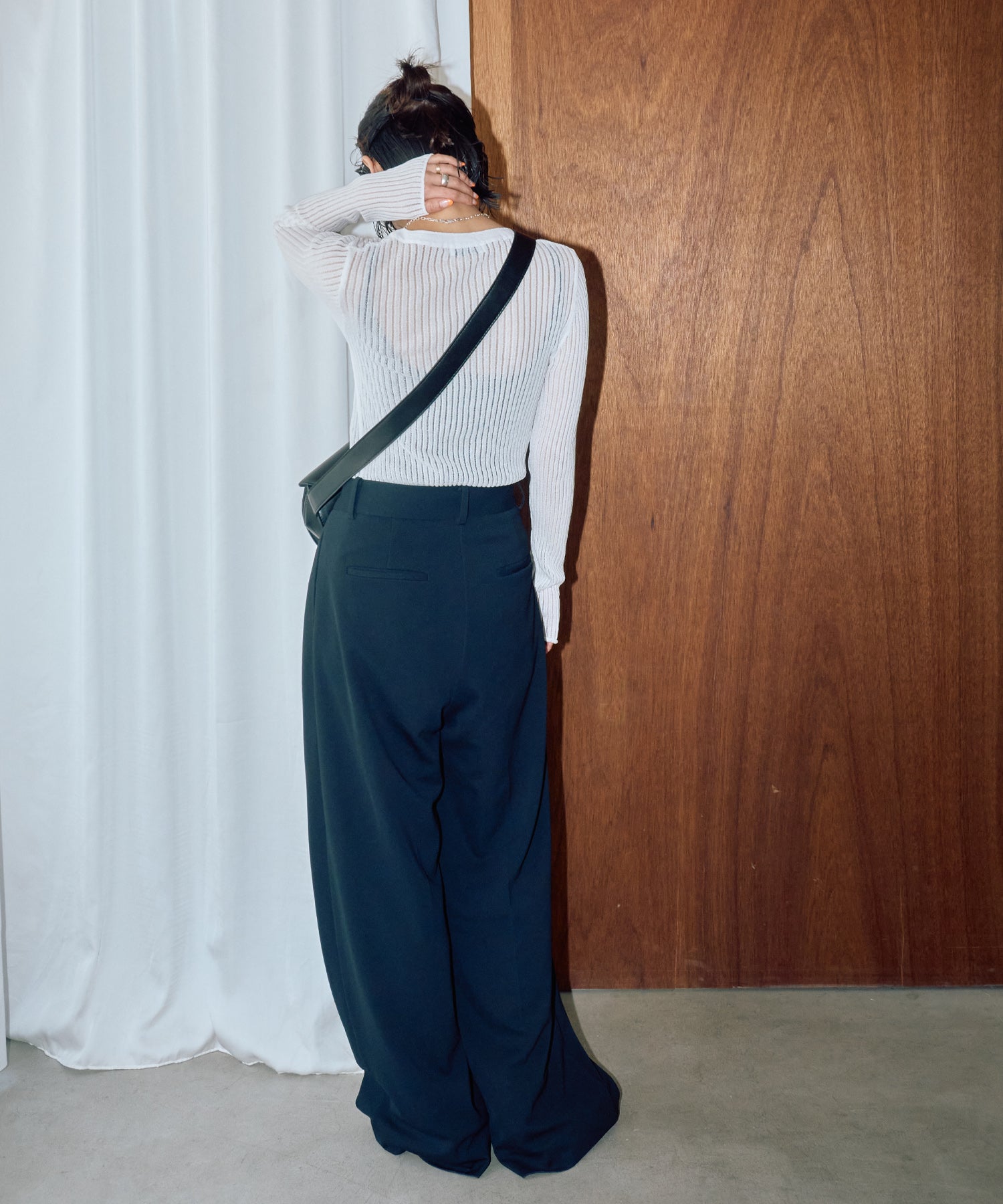 ストライプシアーロンT