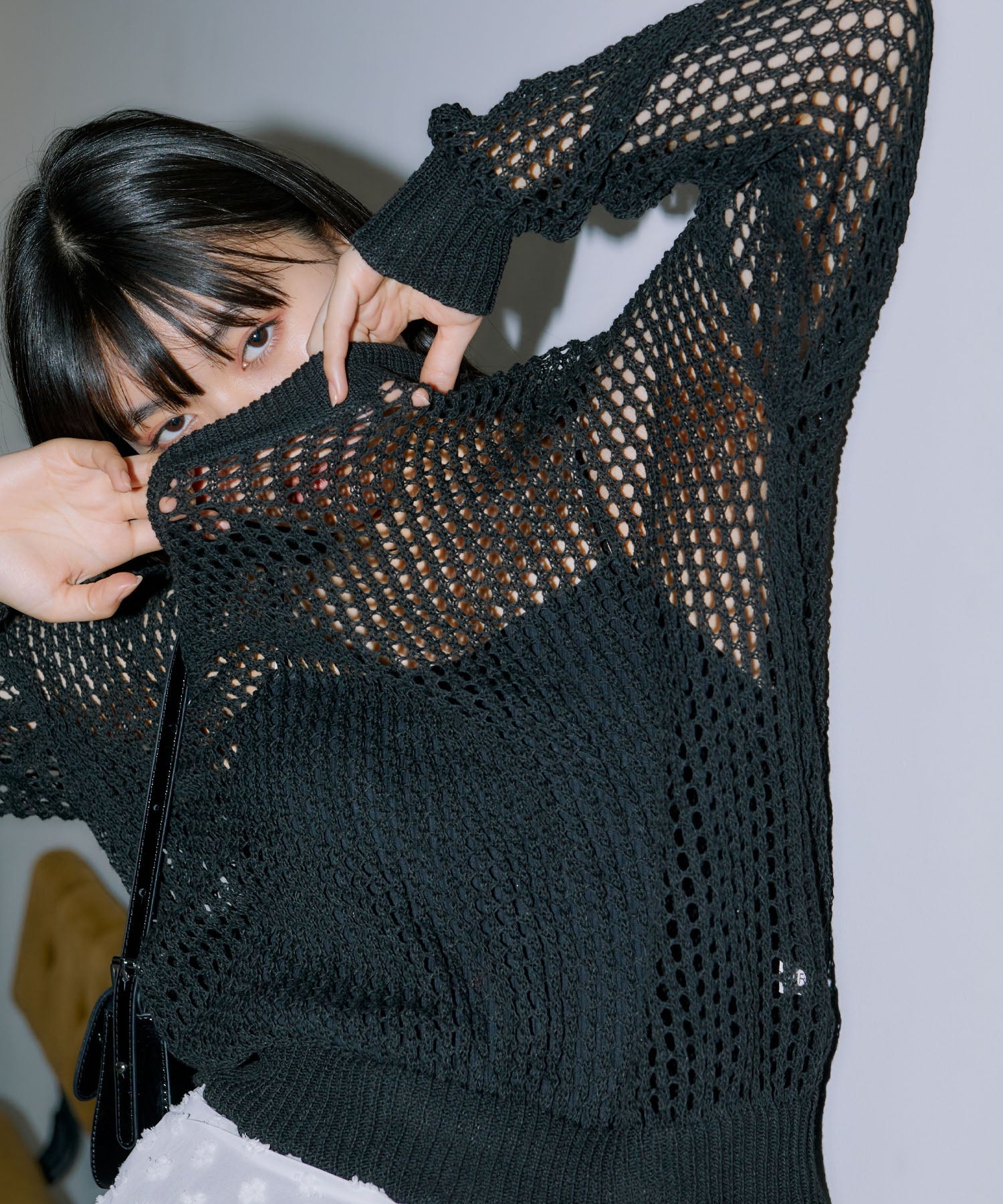 メッシュオーバートップス