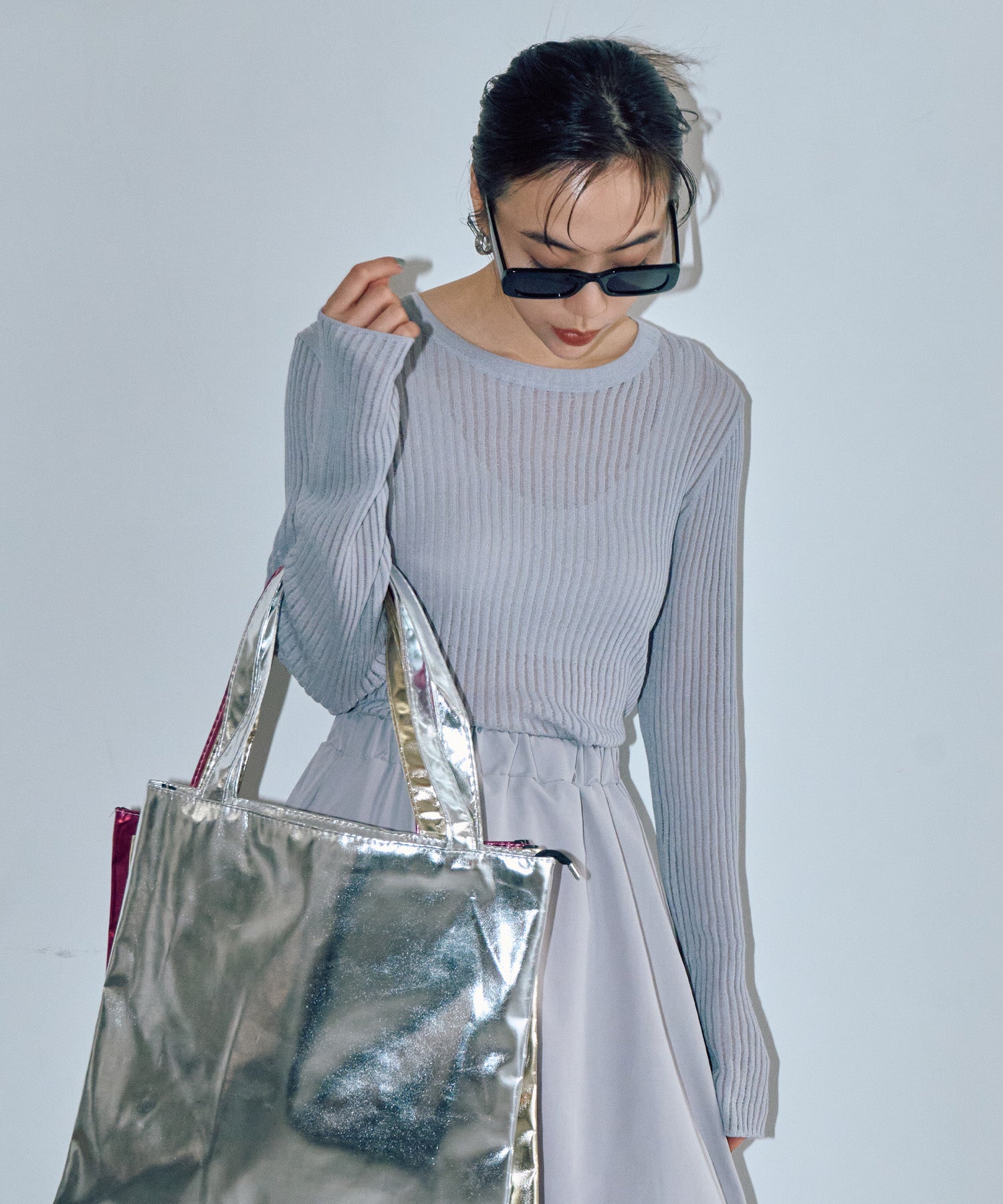 ストライプシアーロンT