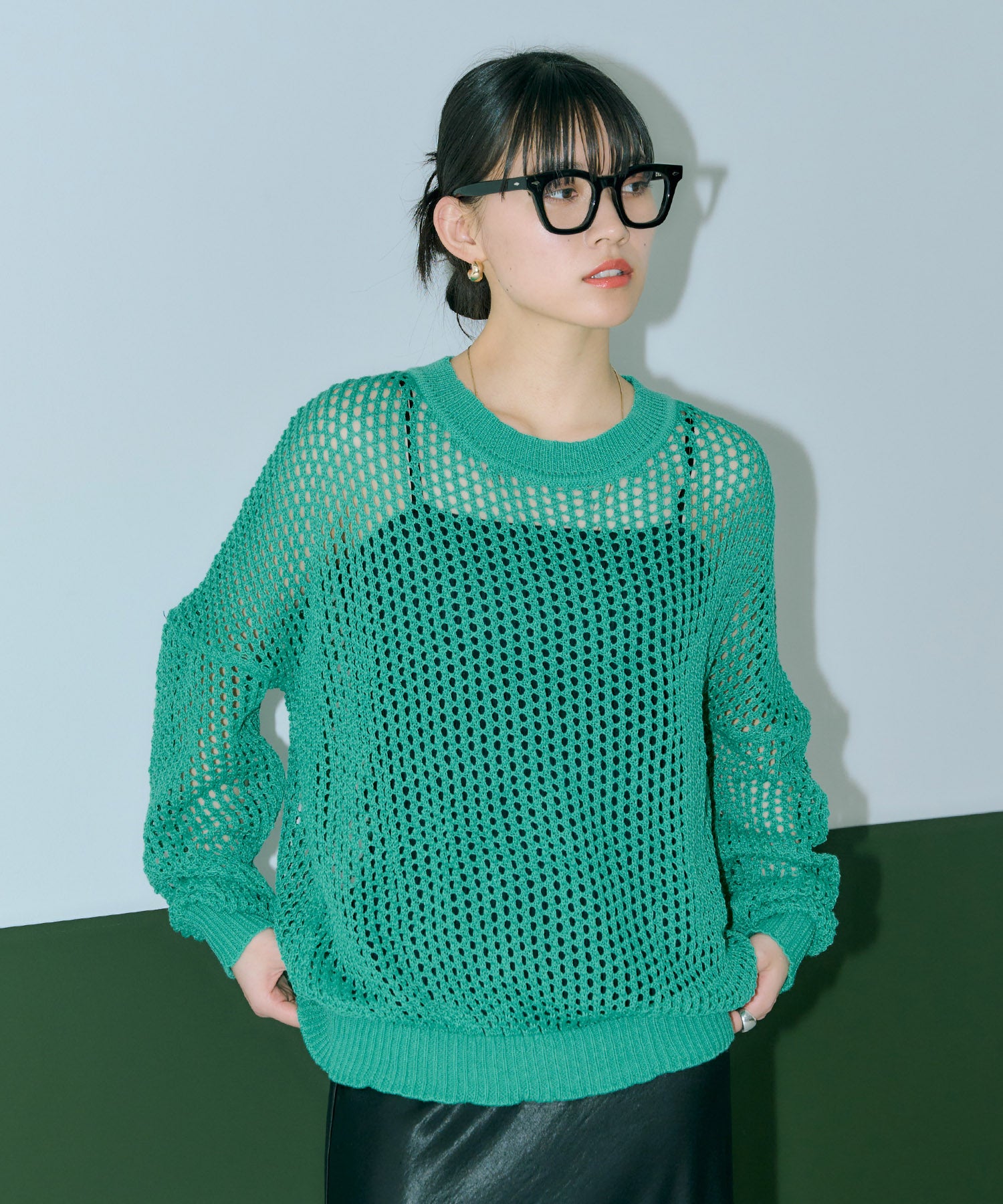 メッシュオーバートップス