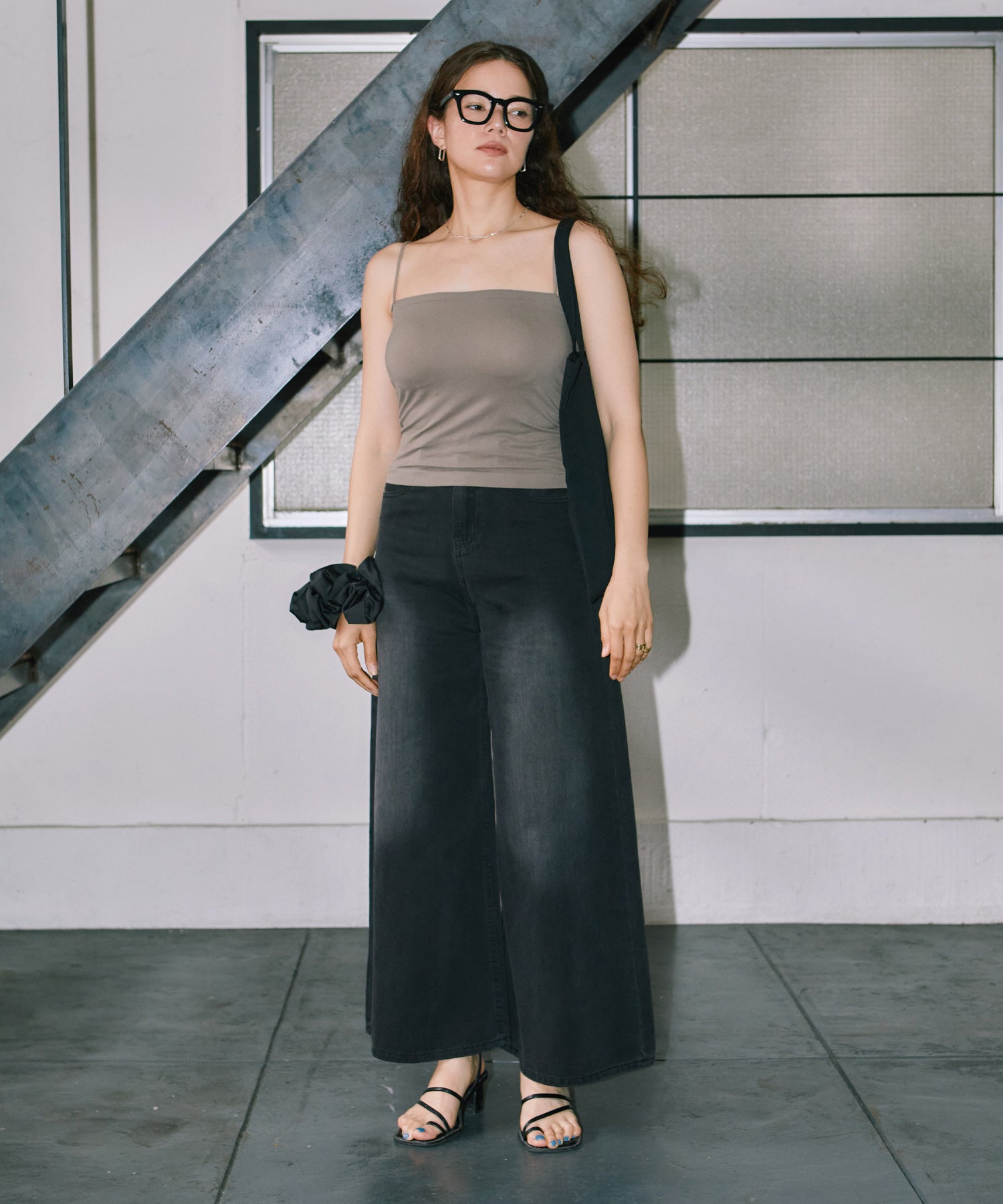 スムースフィットパットキャミ