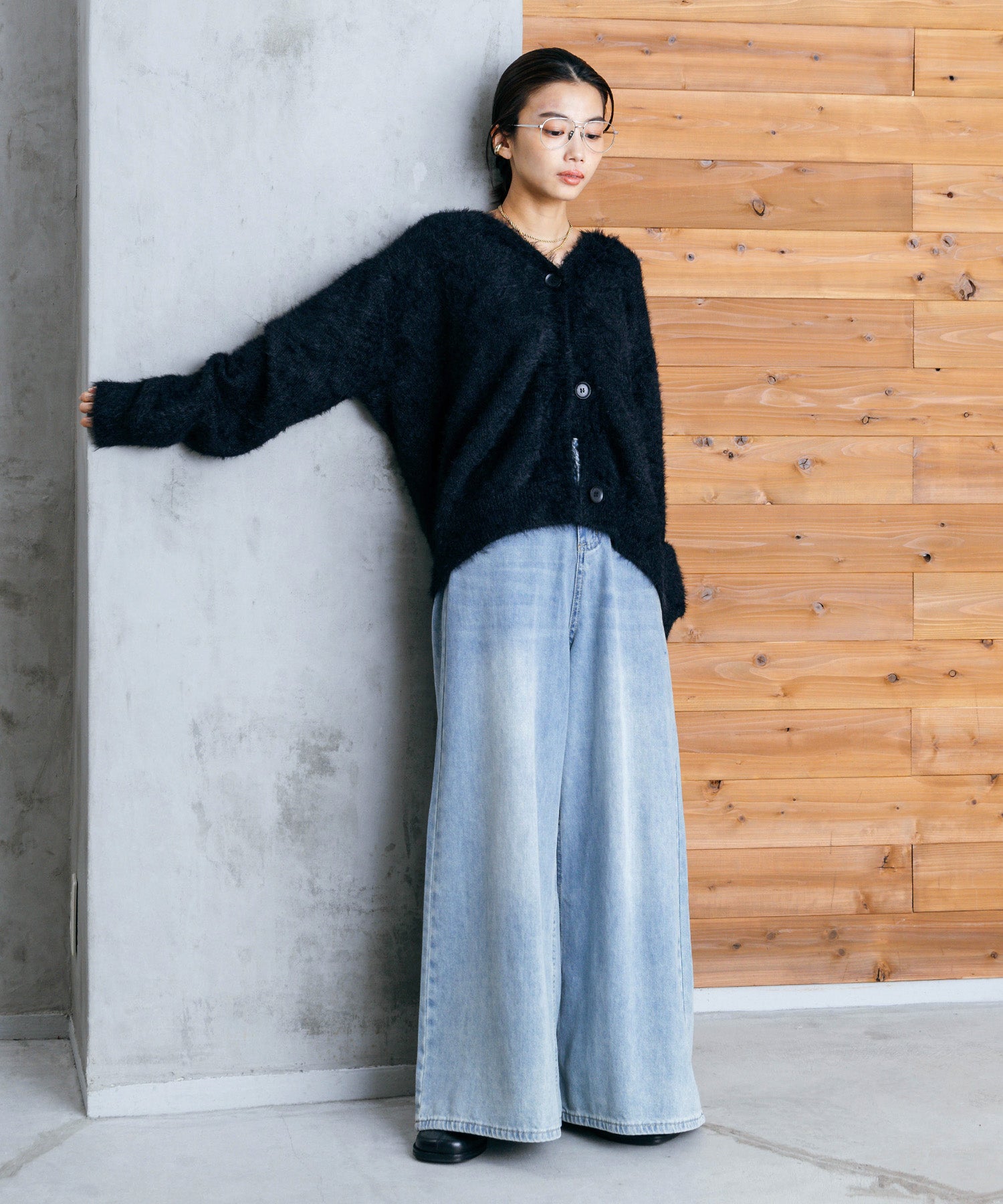 ワイドベルデニム