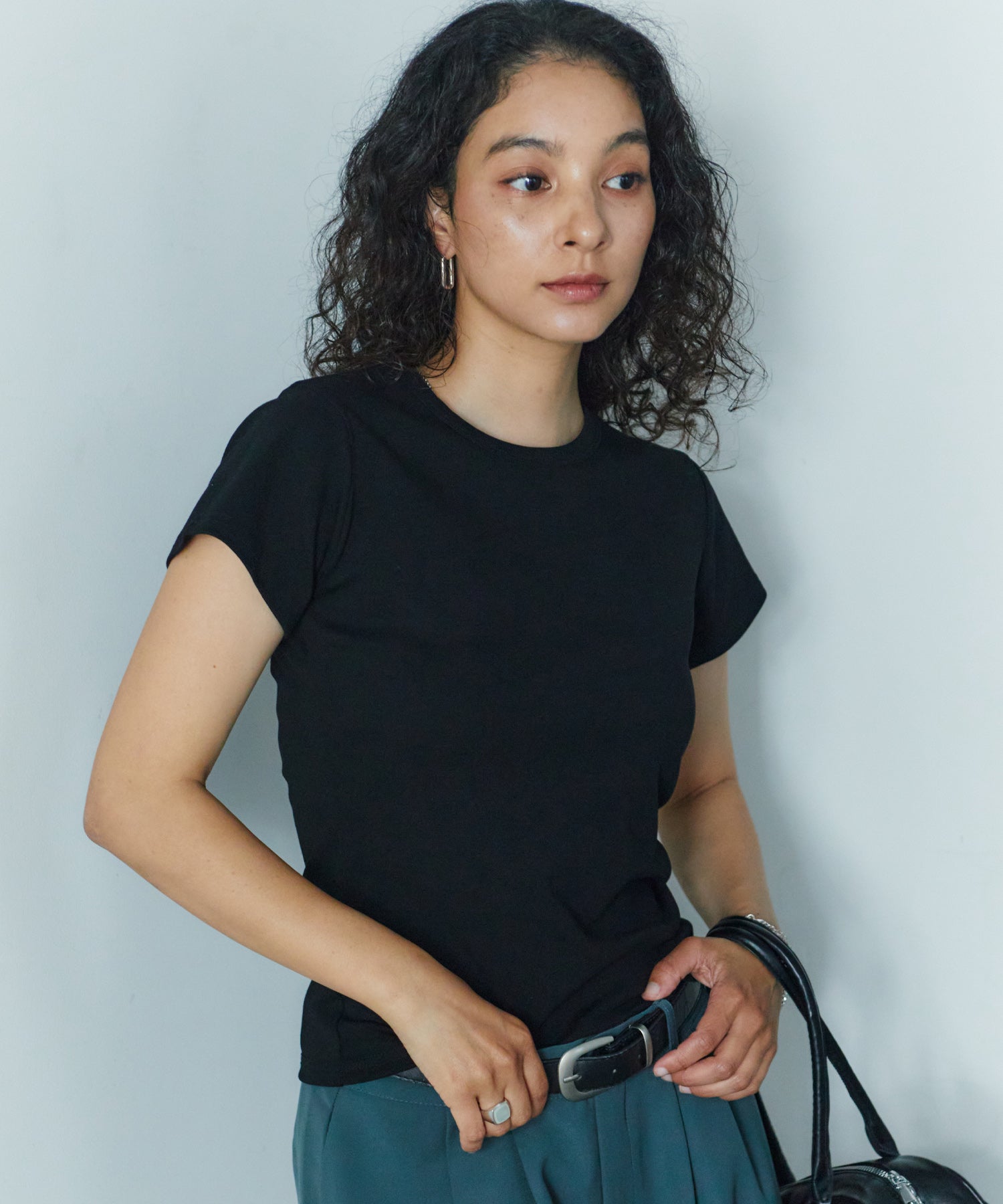 ベーシックコンパクトTシャツ