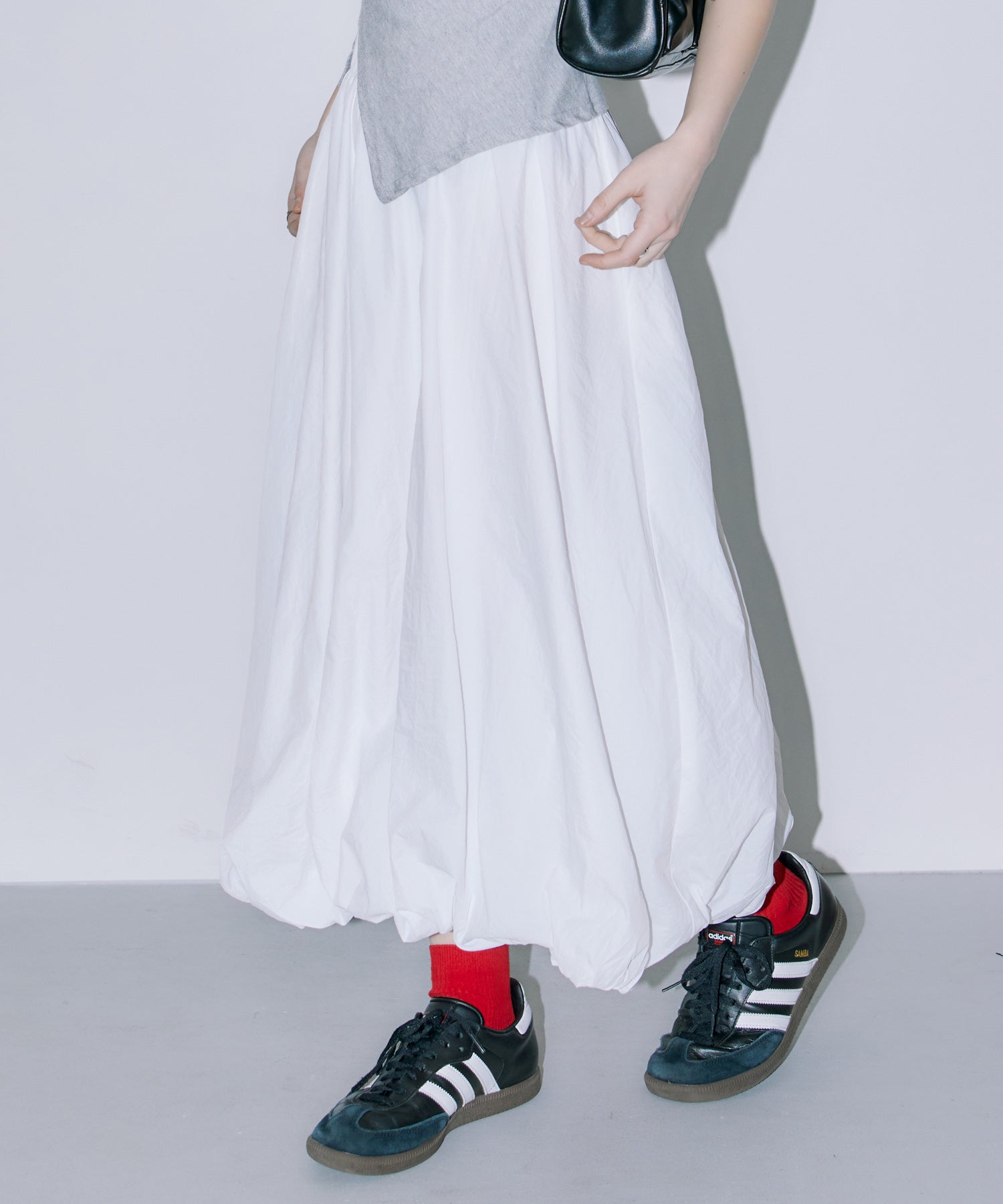 ミディバルーンスカート