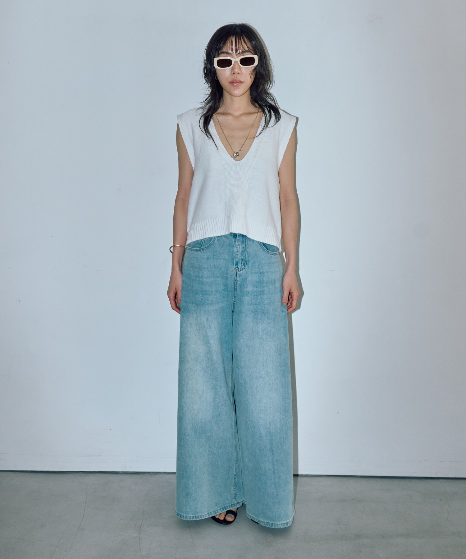 ワイドベルデニム