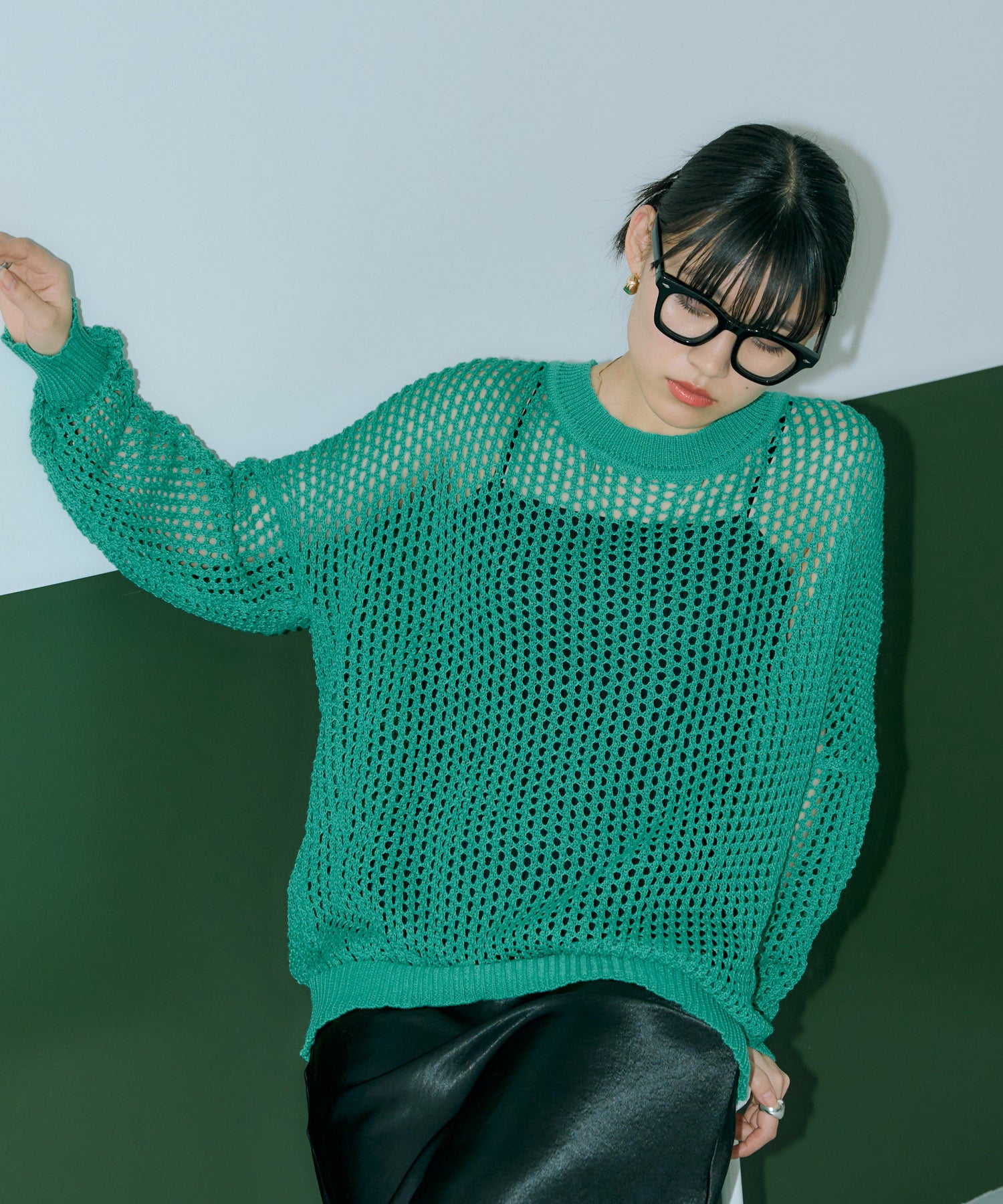 メッシュオーバートップス