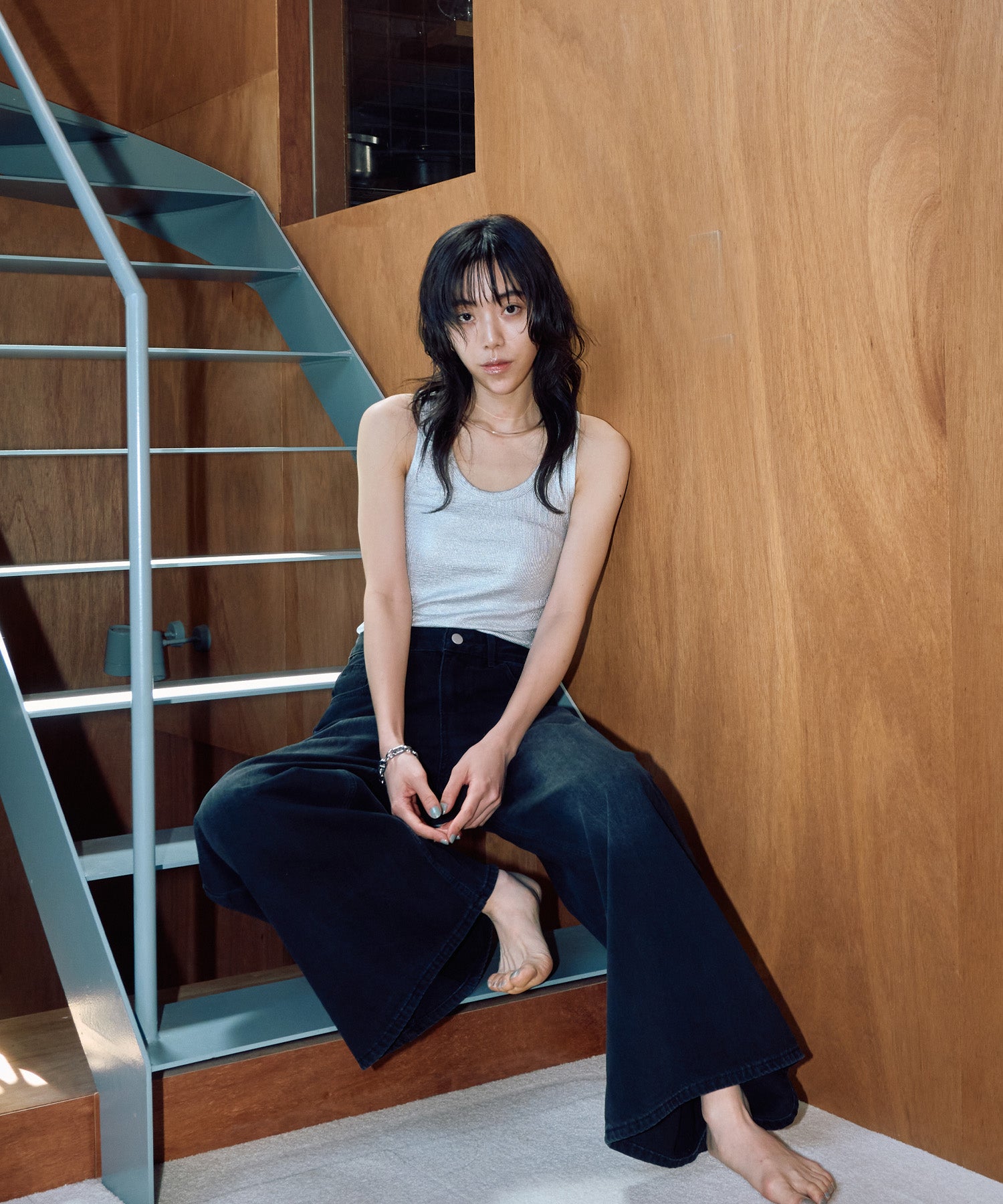 ワイドベルデニム