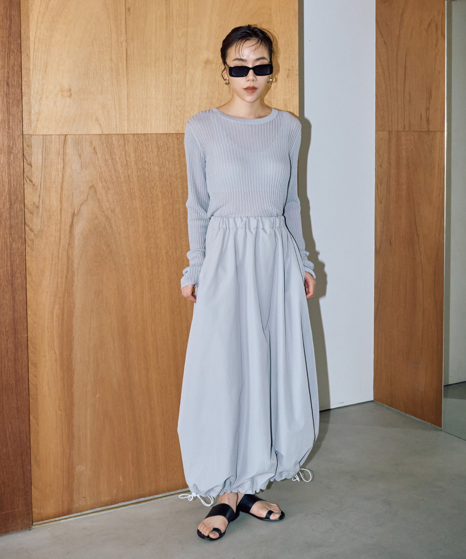 ストライプシアーロンT