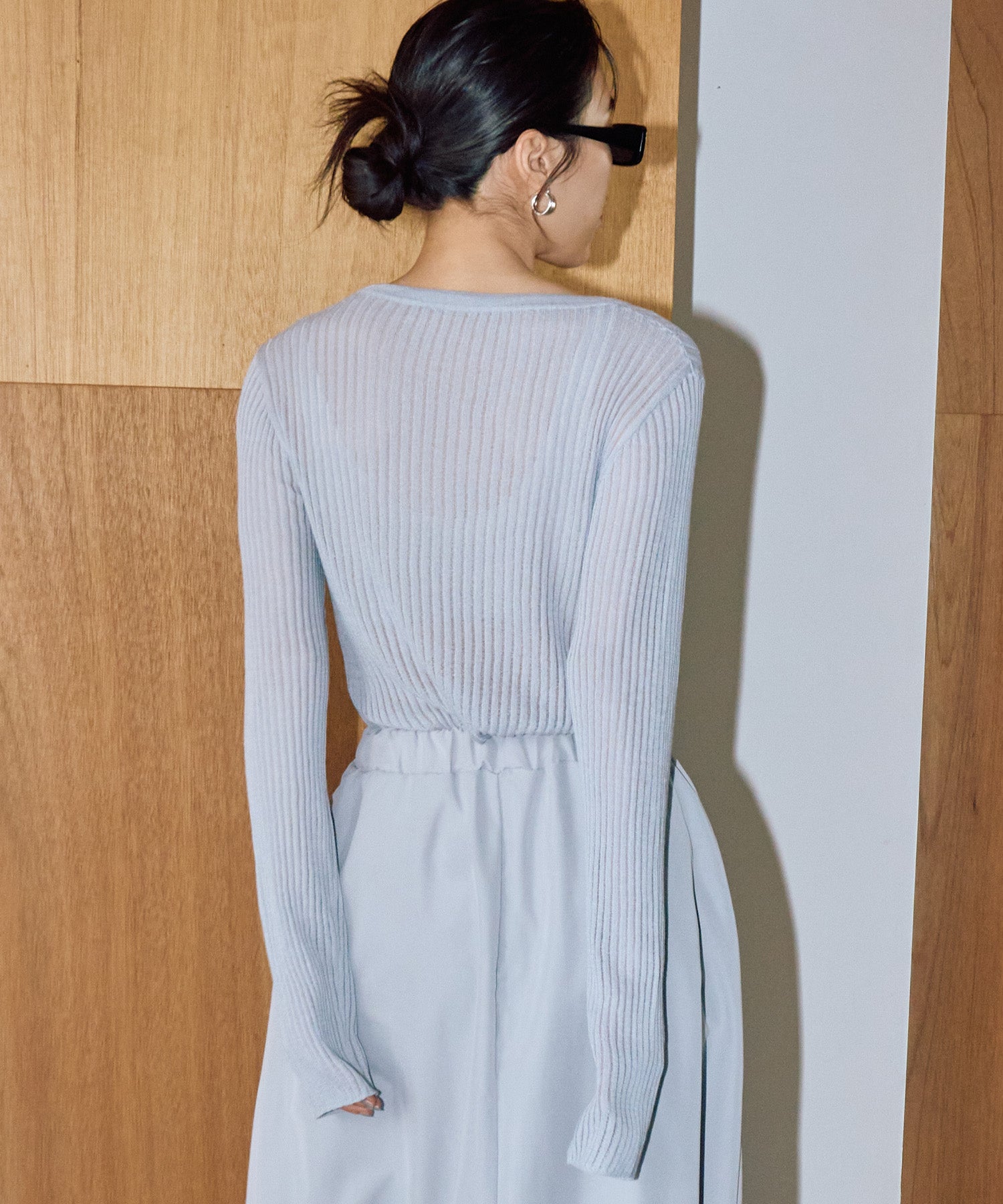 ストライプシアーロンT