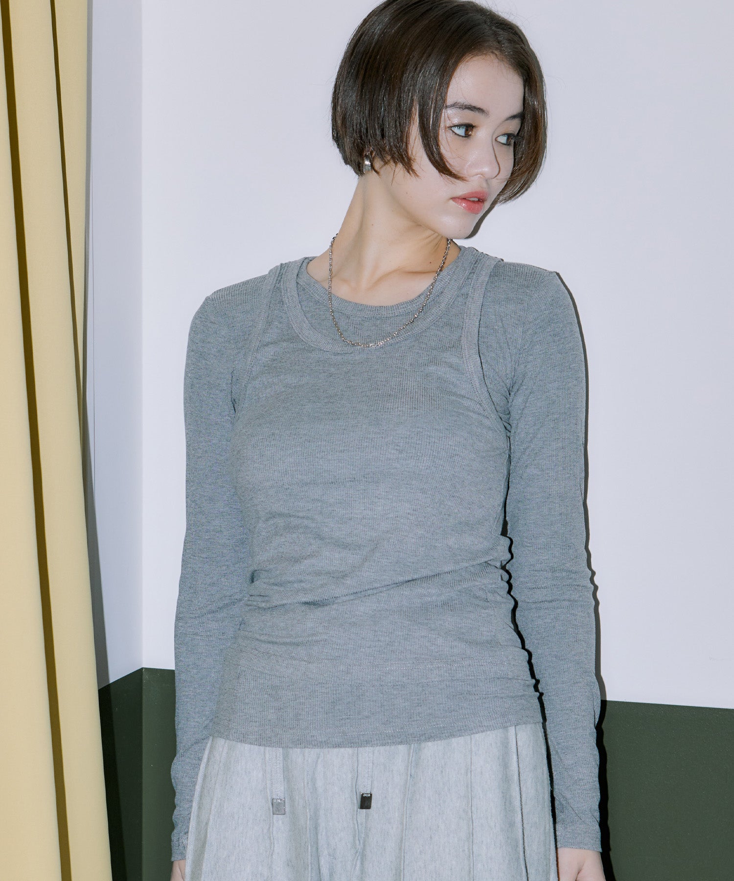 タンクレイヤードカットソー