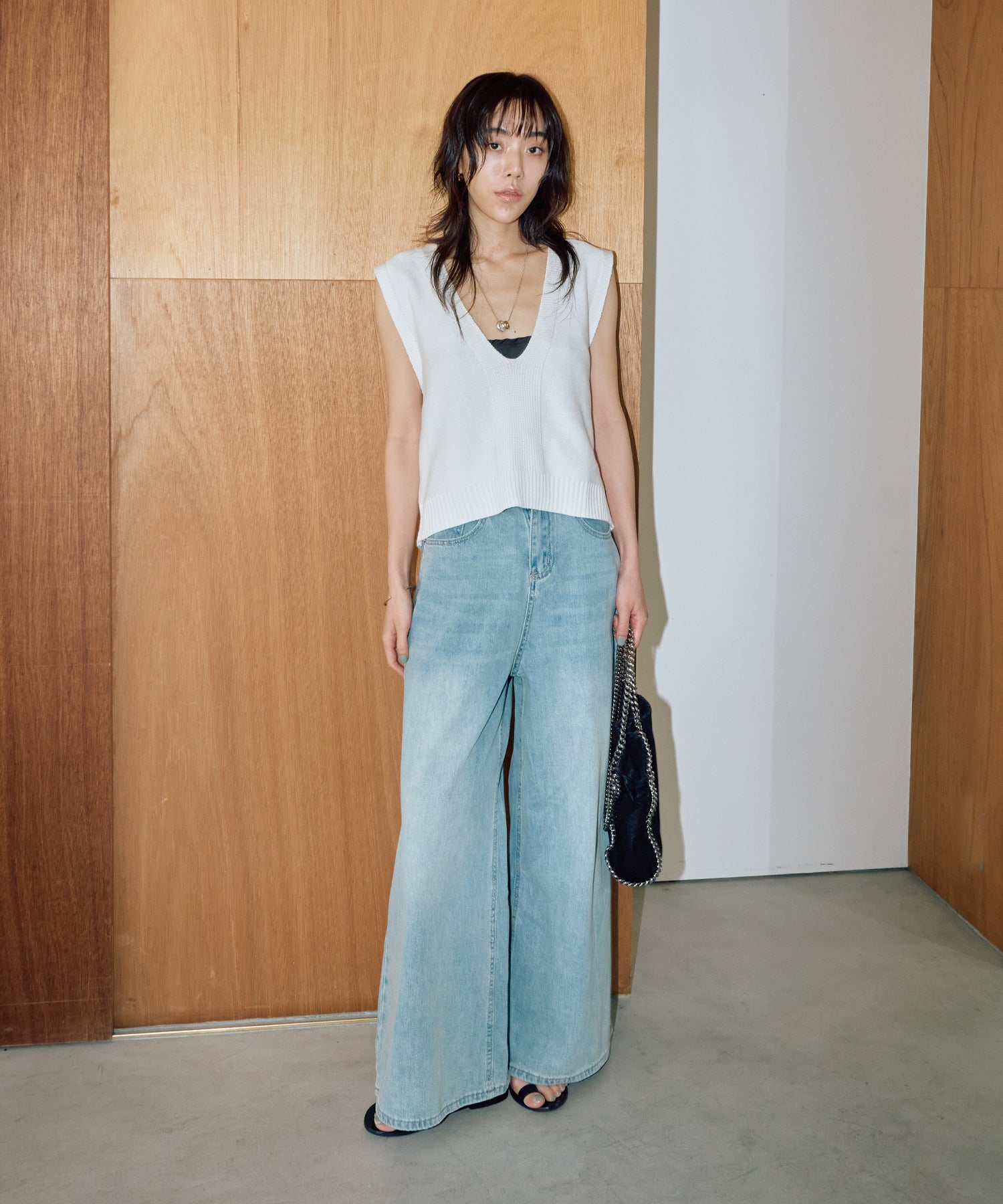 ワイドベルデニム