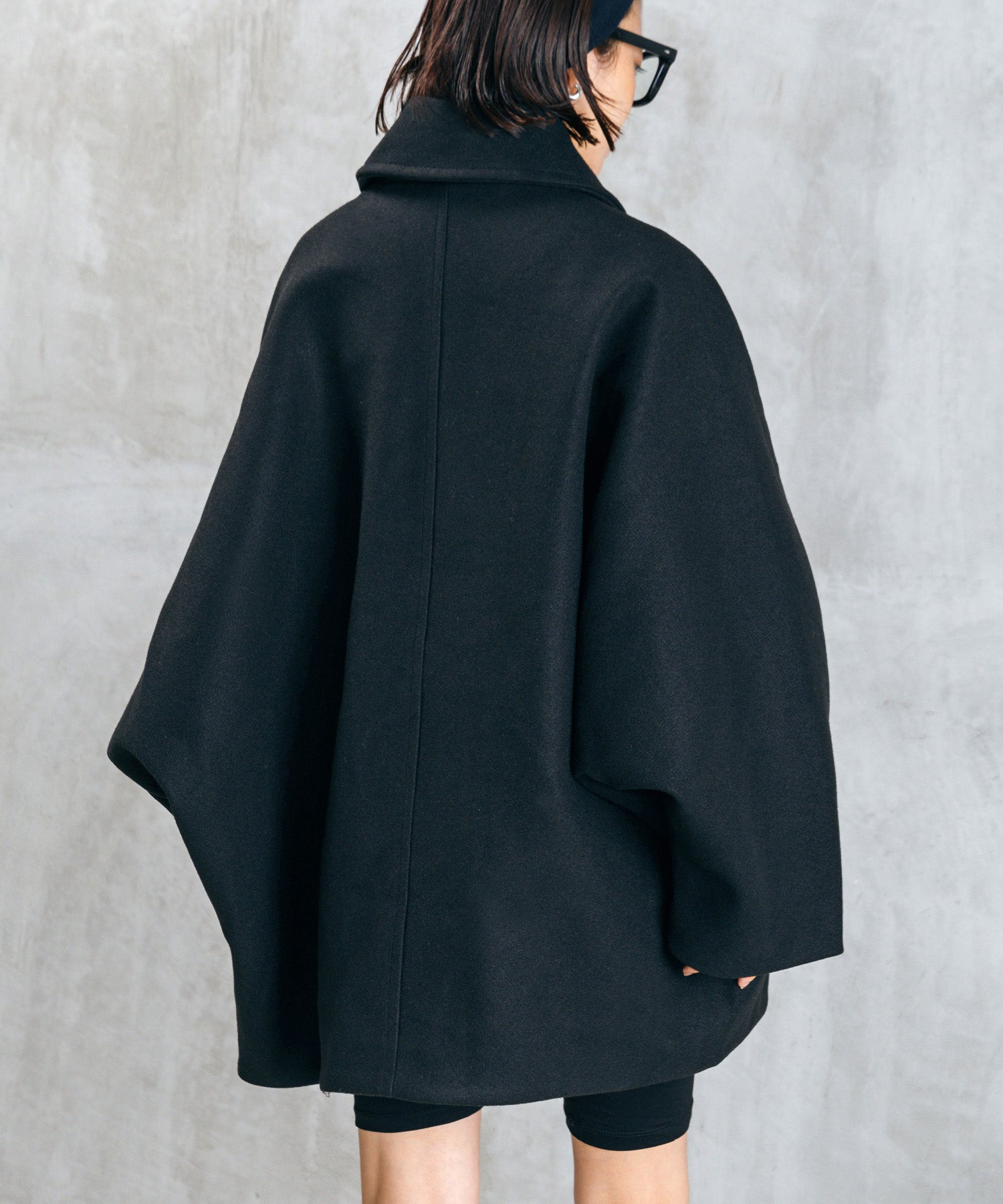 ボリュームスリーブミドルコート